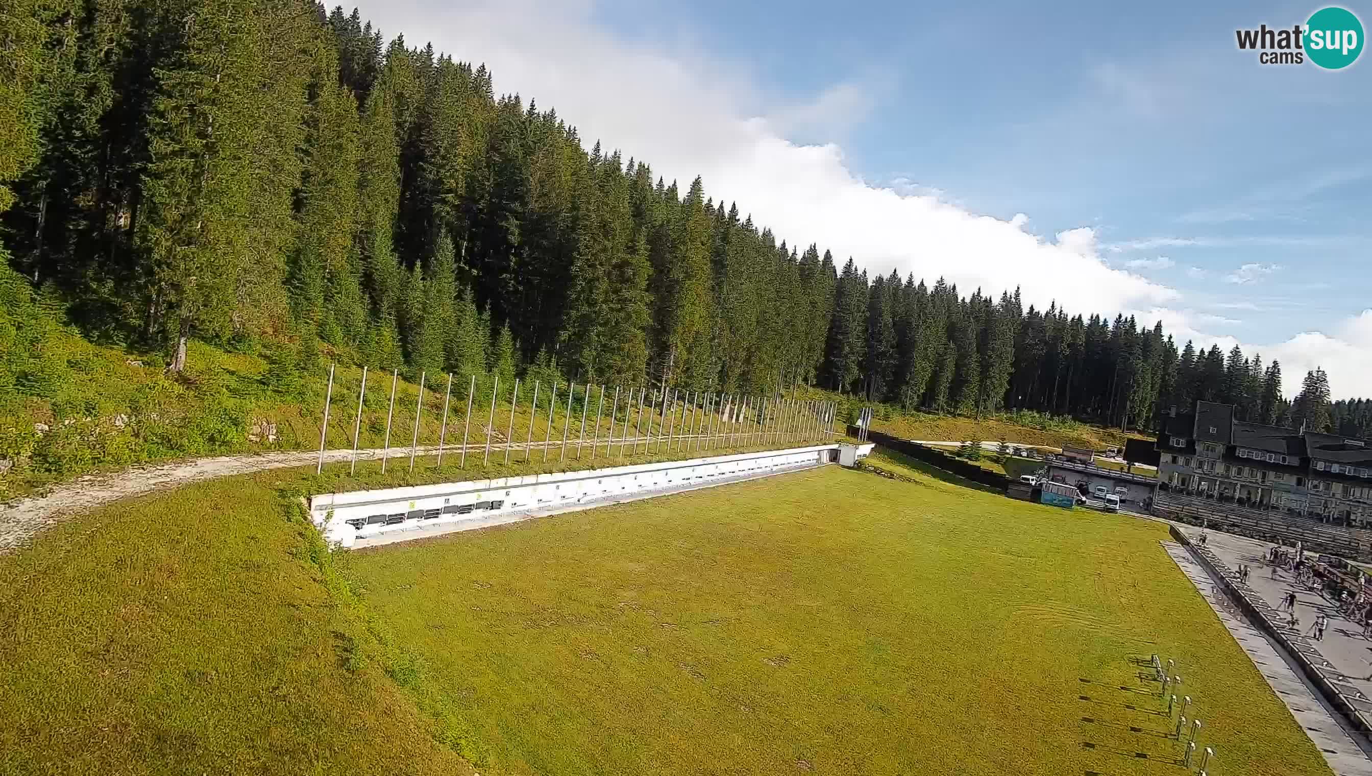Webcam Pokljuka – Biathlon Stadium Live