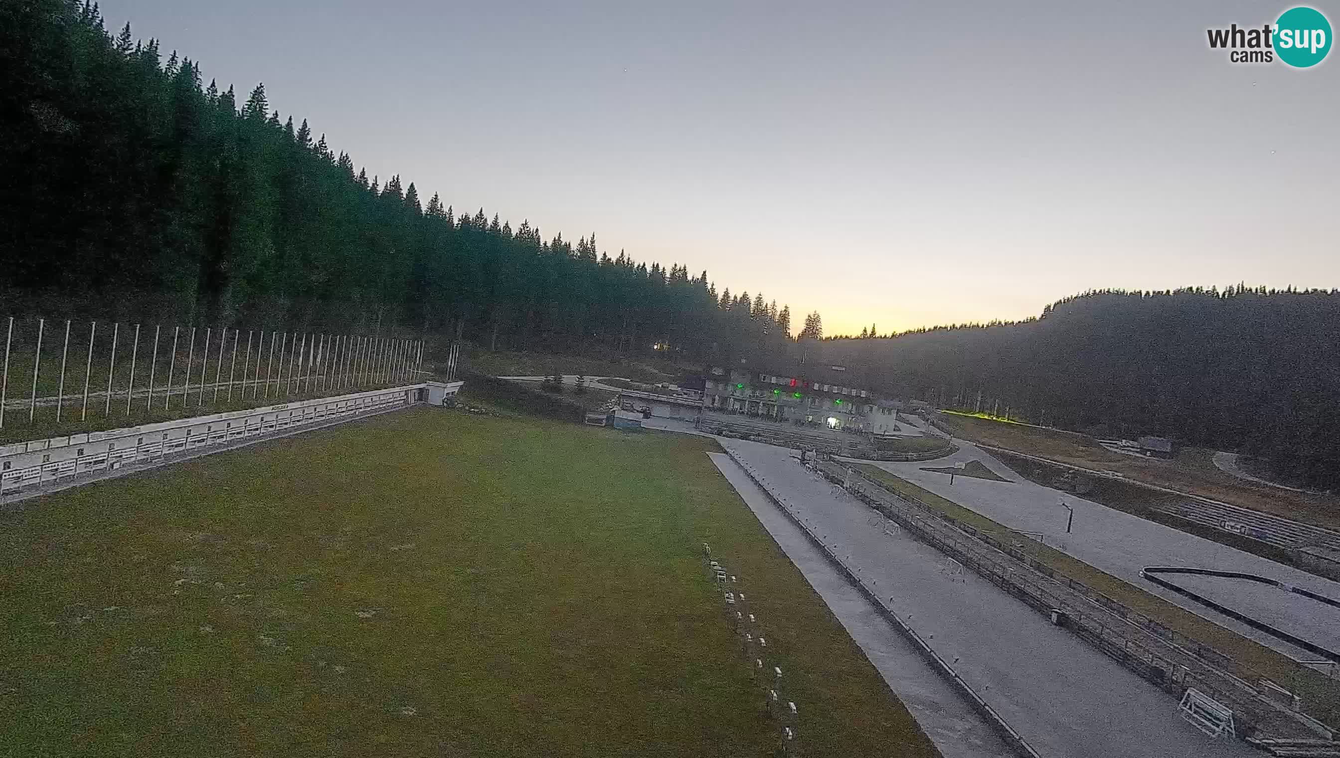 Webcam Pokljuka – Biathlon Stadium Live