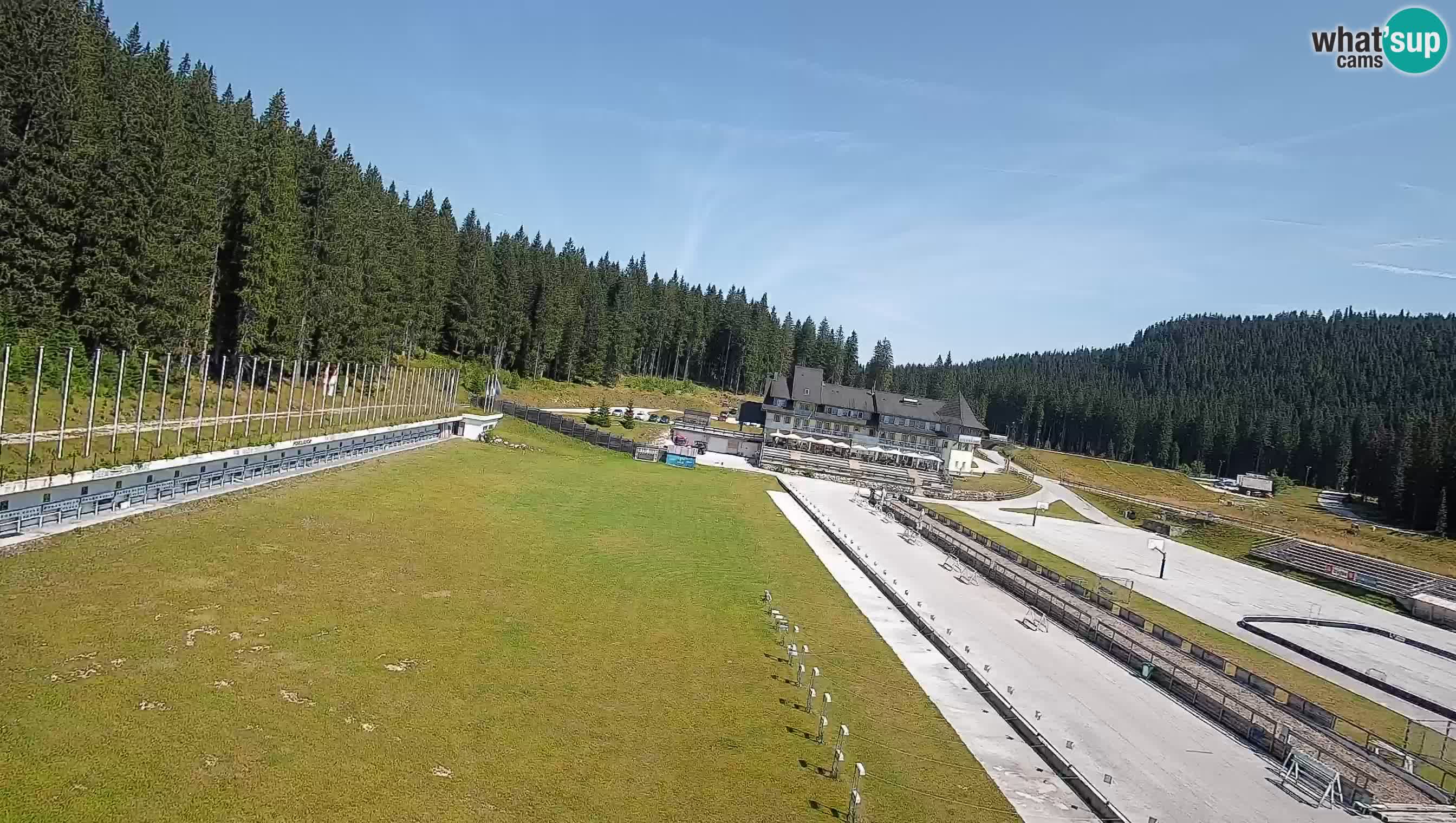 Webcam Pokljuka – Biathlon-Stadion Rudno Polje