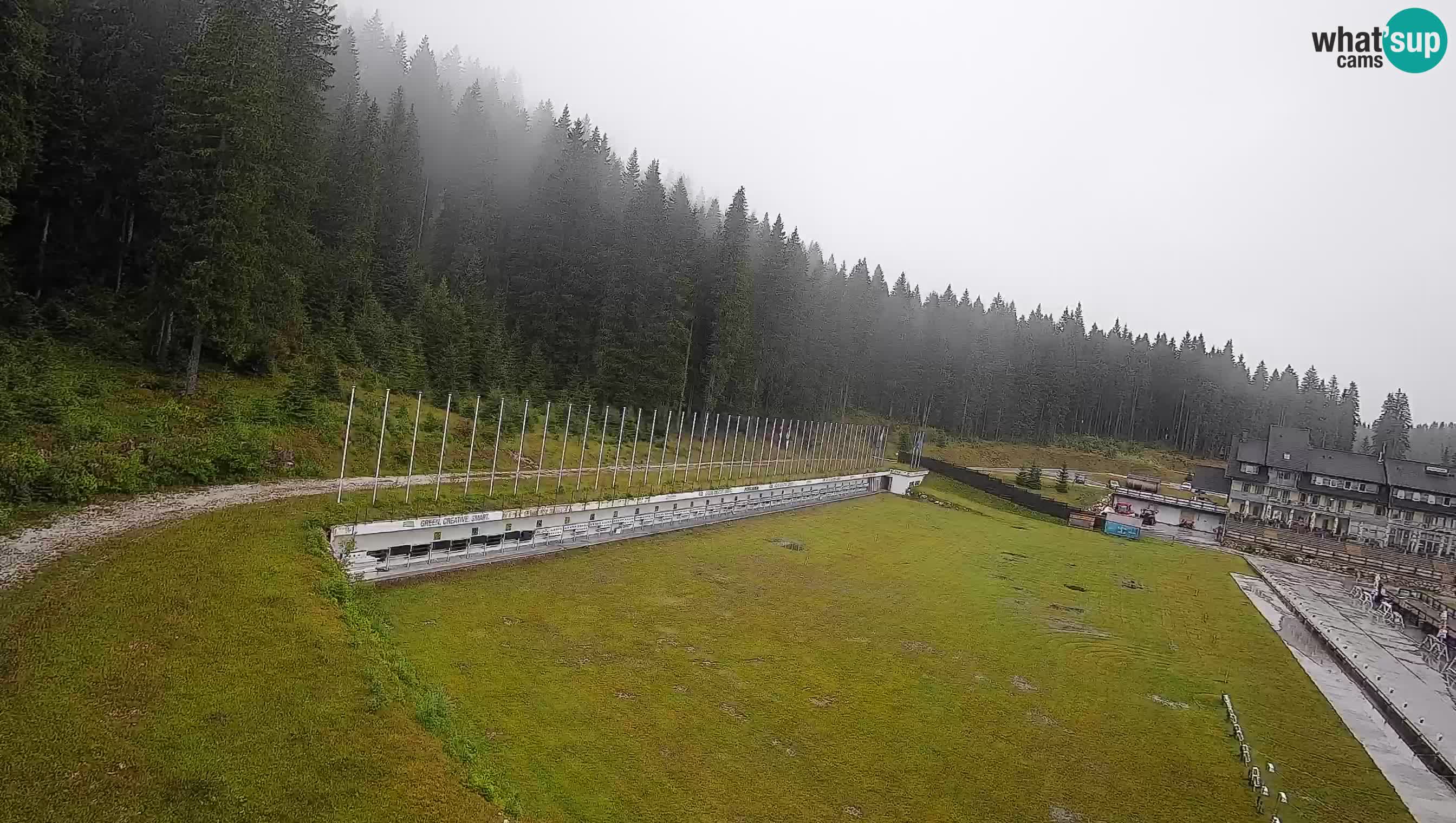 Webcam Pokljuka – Biathlon-Stadion Rudno Polje