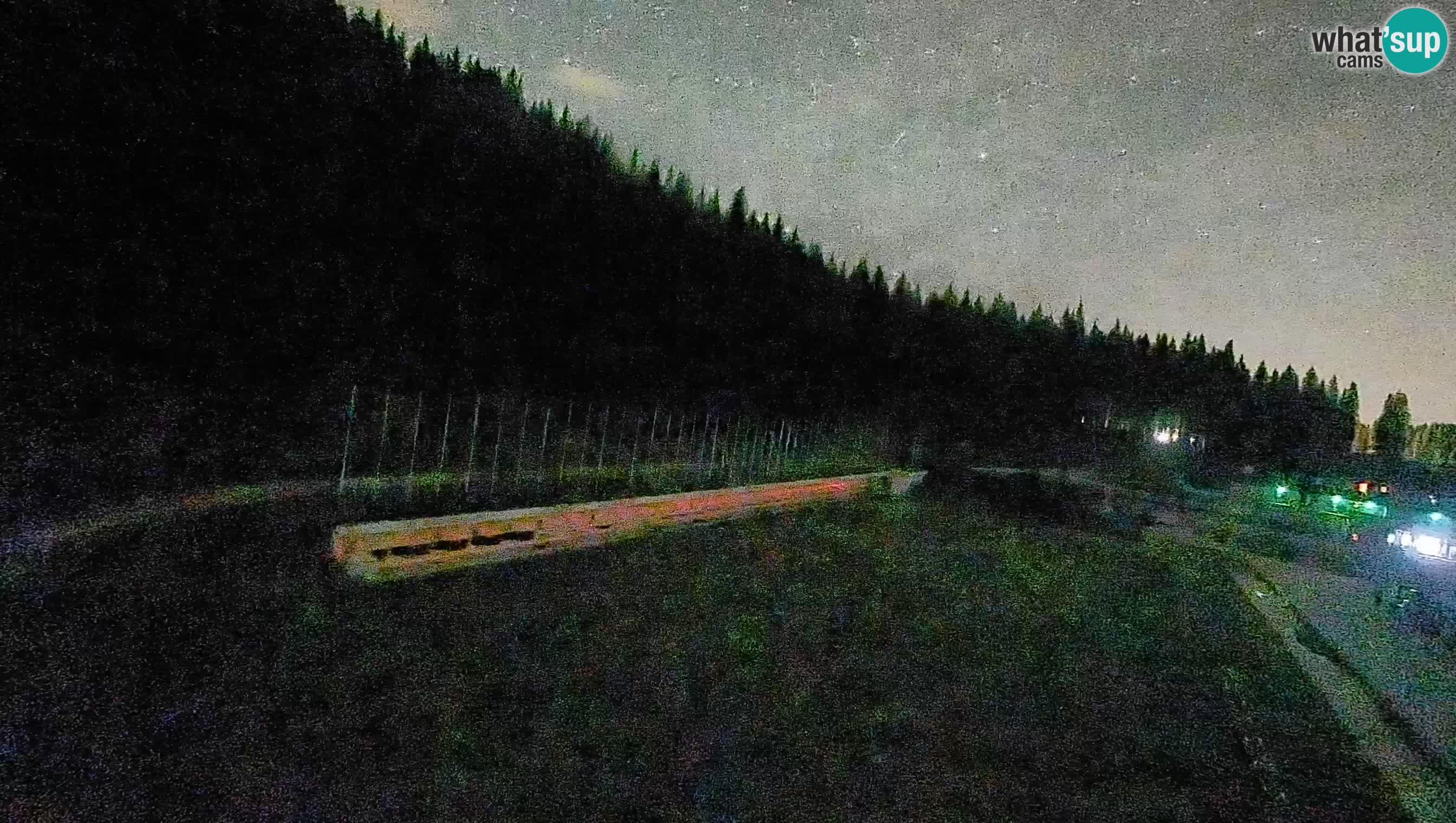 Webcam Pokljuka – Stade de biathlon de Rudno Polje