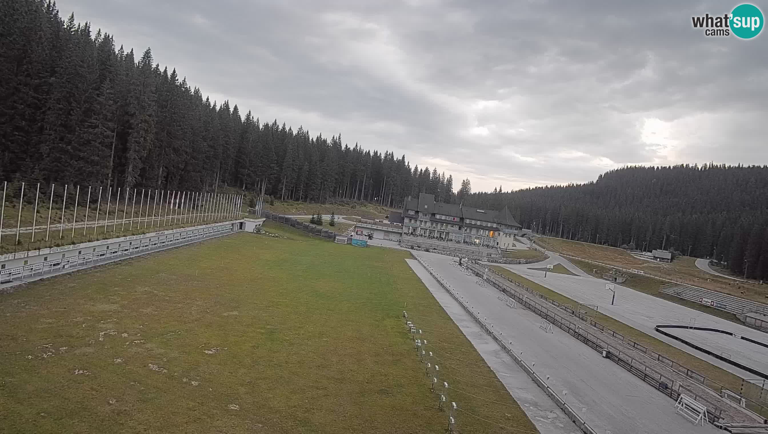 Webcam Pokljuka – Biathlon-Stadion Rudno Polje