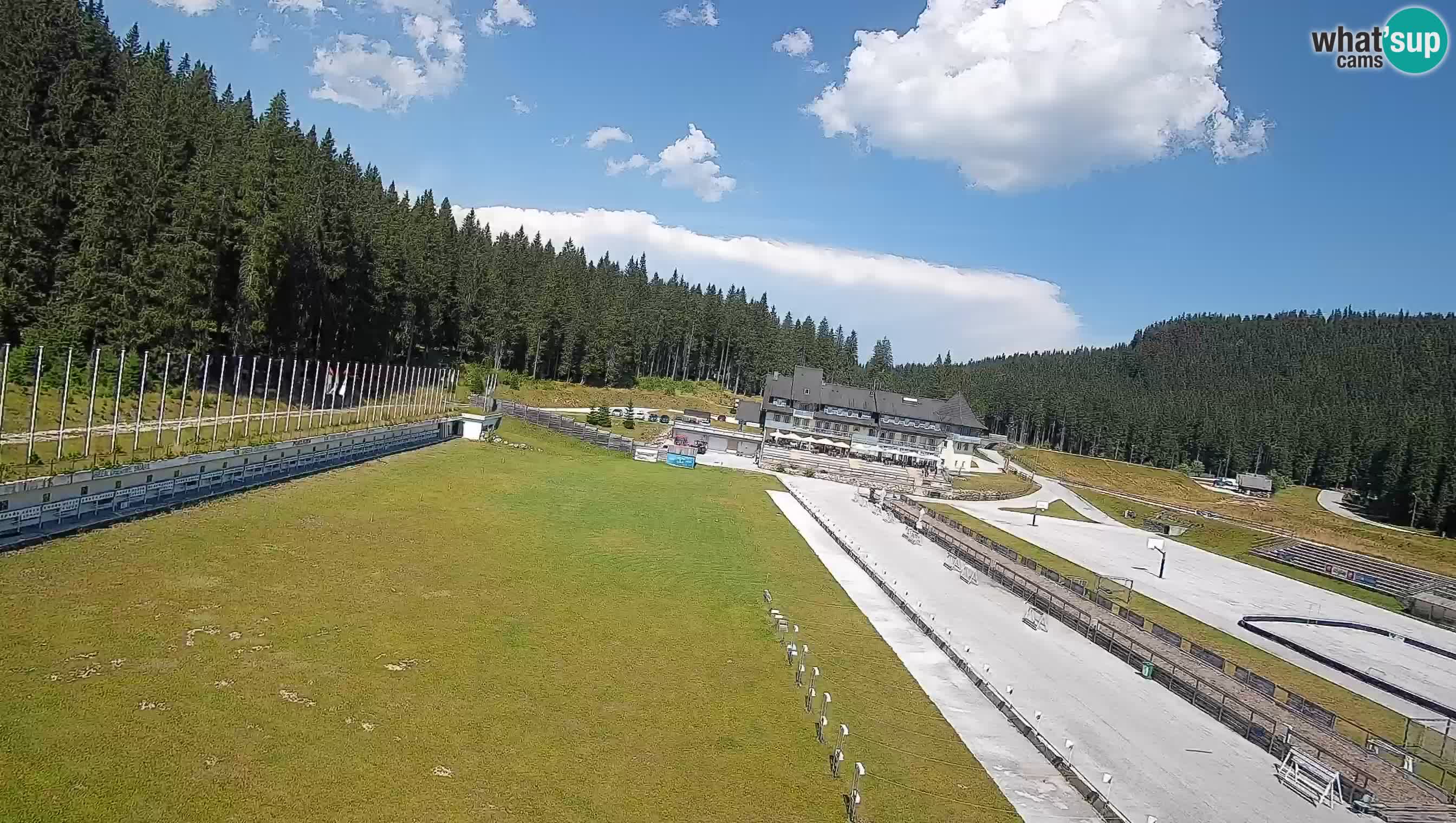 Webcam Pokljuka – Biathlon-Stadion Rudno Polje