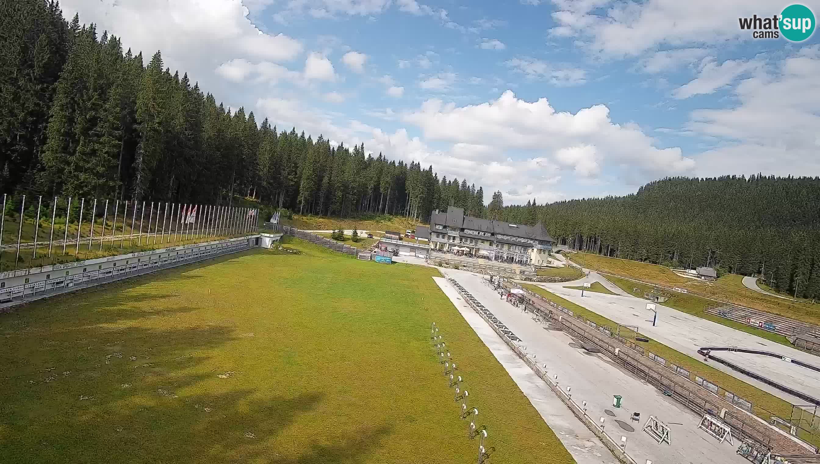 Webcam Pokljuka – Biathlon-Stadion Rudno Polje