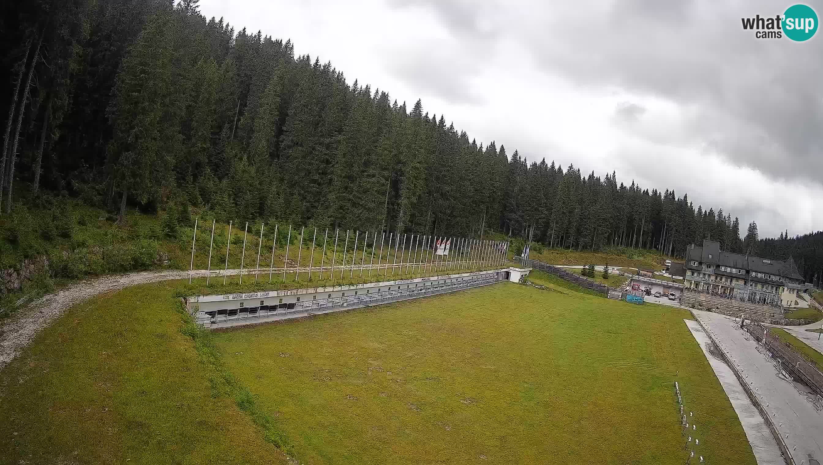 Webcam Pokljuka – Biathlon Stadium Live