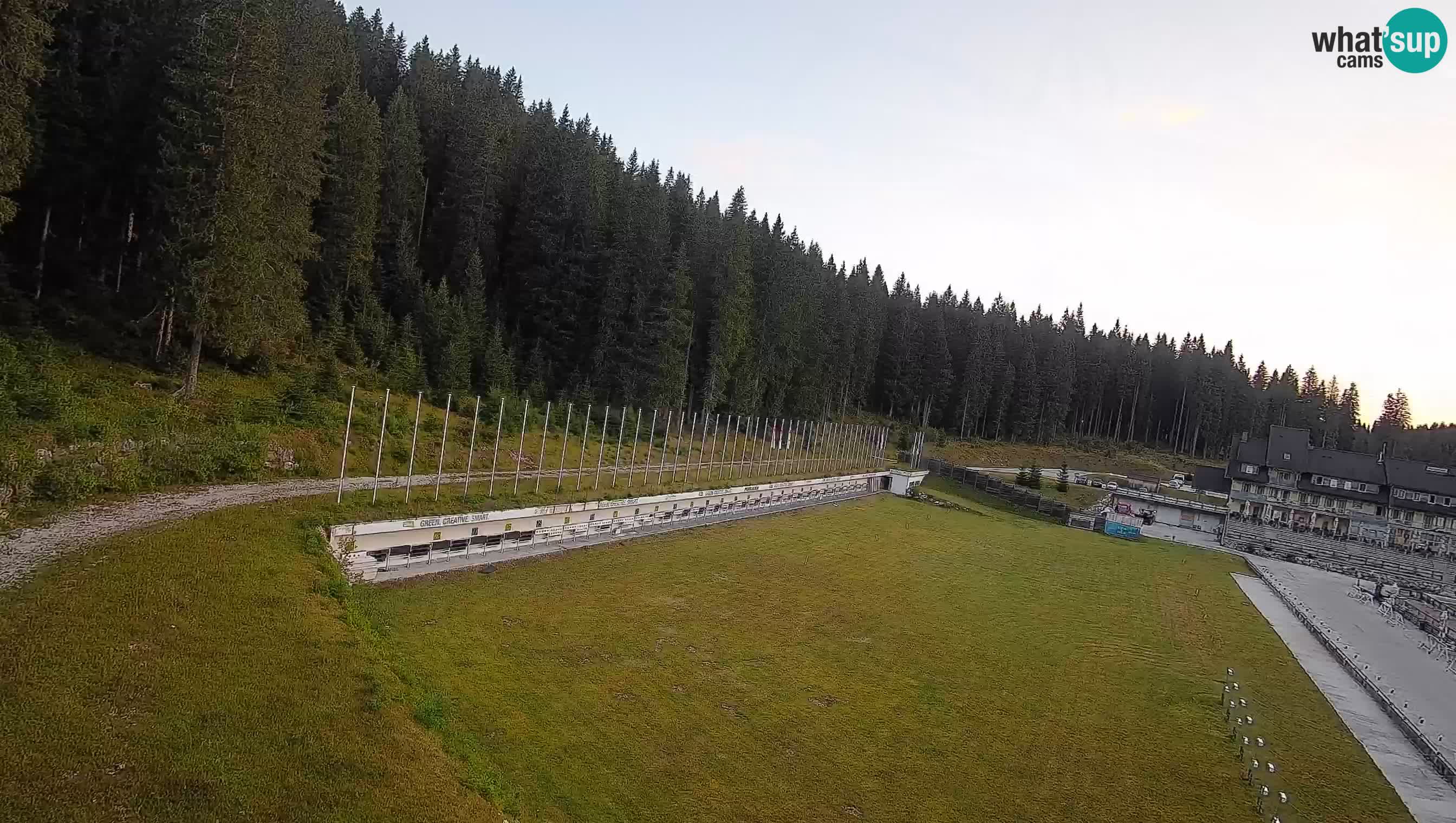 Webcam Pokljuka – Estadio de Biatlón de Rudno Polje