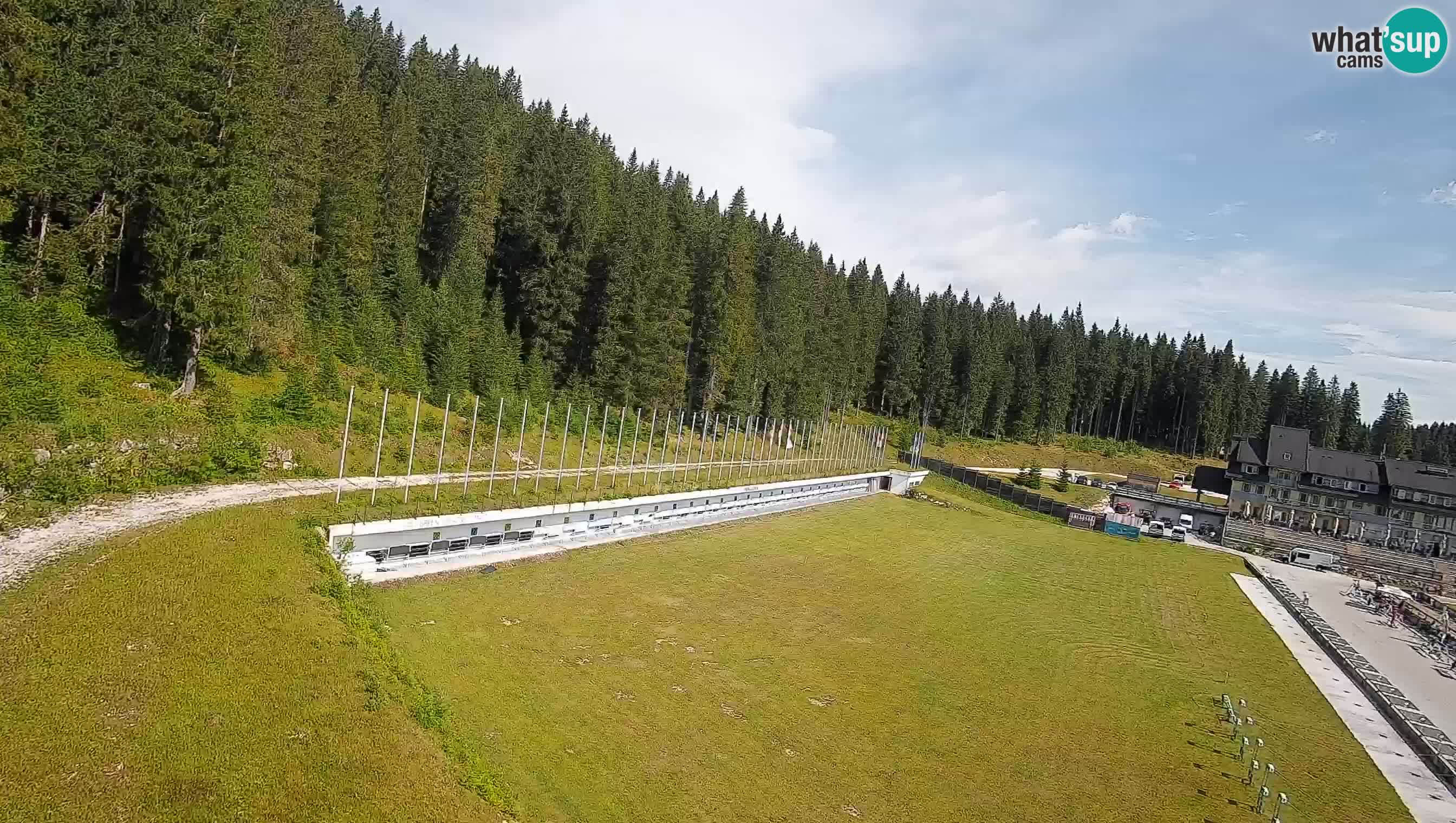 Webcam Pokljuka – Estadio de Biatlón de Rudno Polje