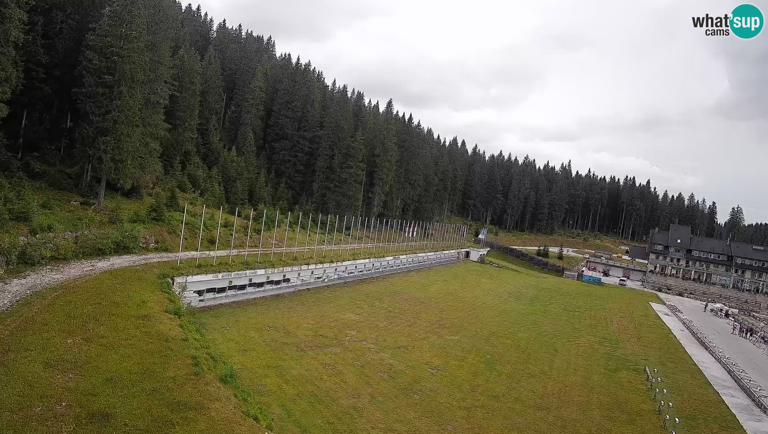 Webcam Pokljuka – Biathlon Stadium Live