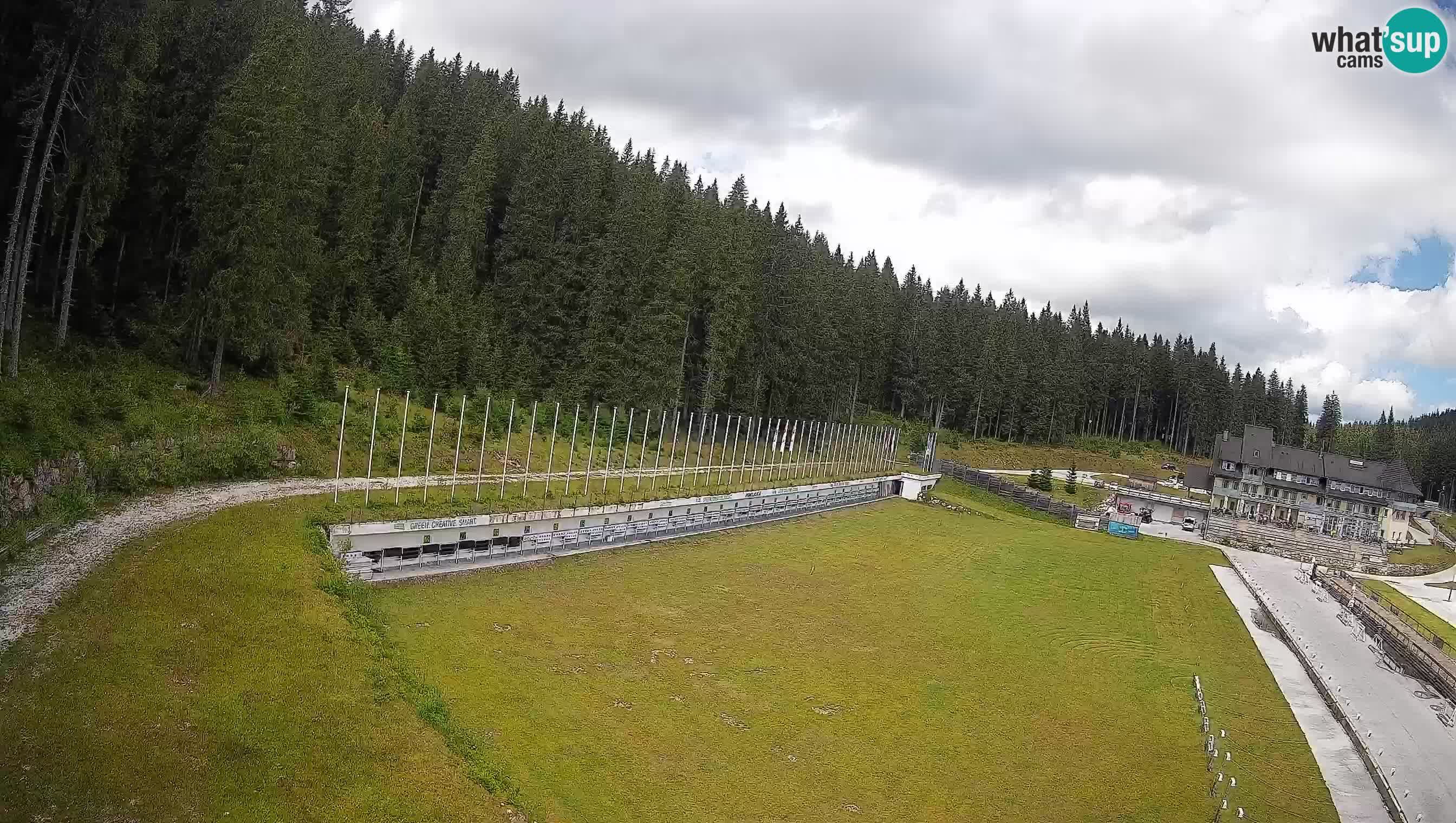 Webcam Pokljuka – Biathlon-Stadion Rudno Polje