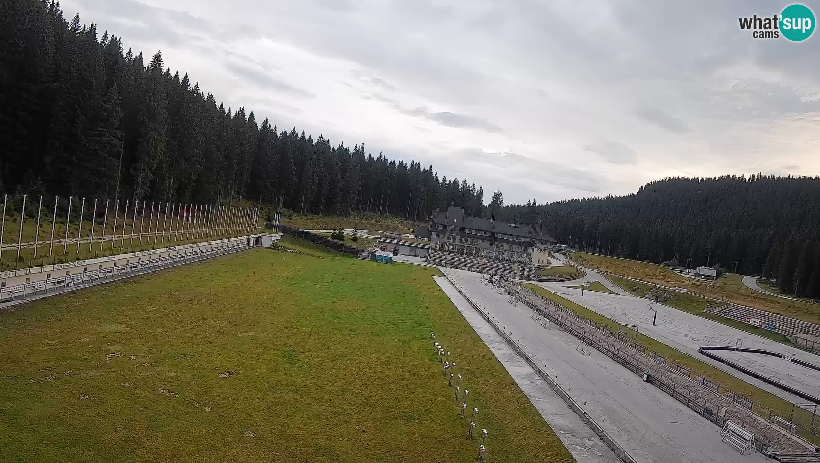 Webcam Pokljuka – Biathlon Stadium Live