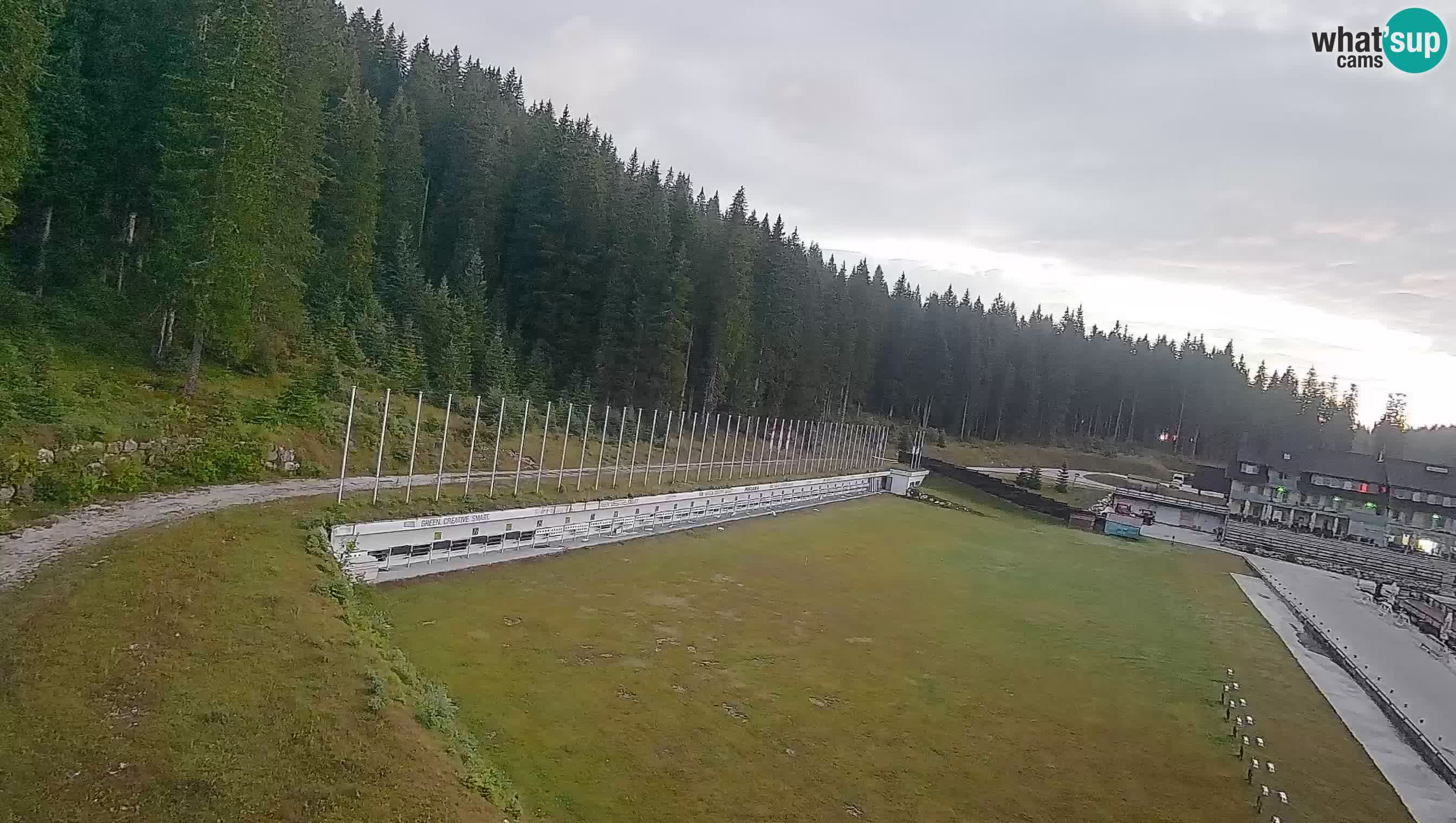 Webcam Pokljuka – Biathlon Stadium Live