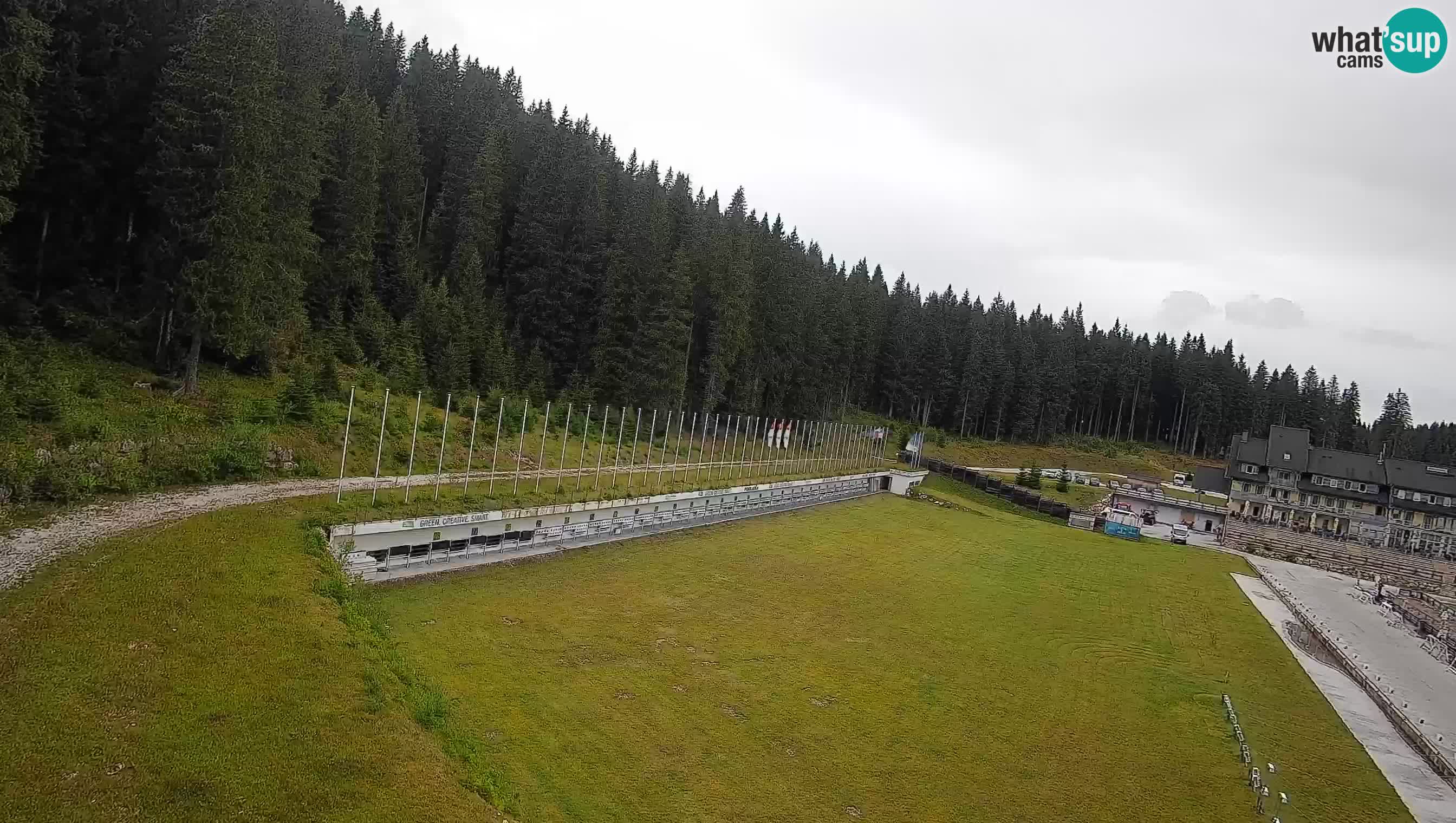 Webcam Pokljuka – Biathlon-Stadion Rudno Polje