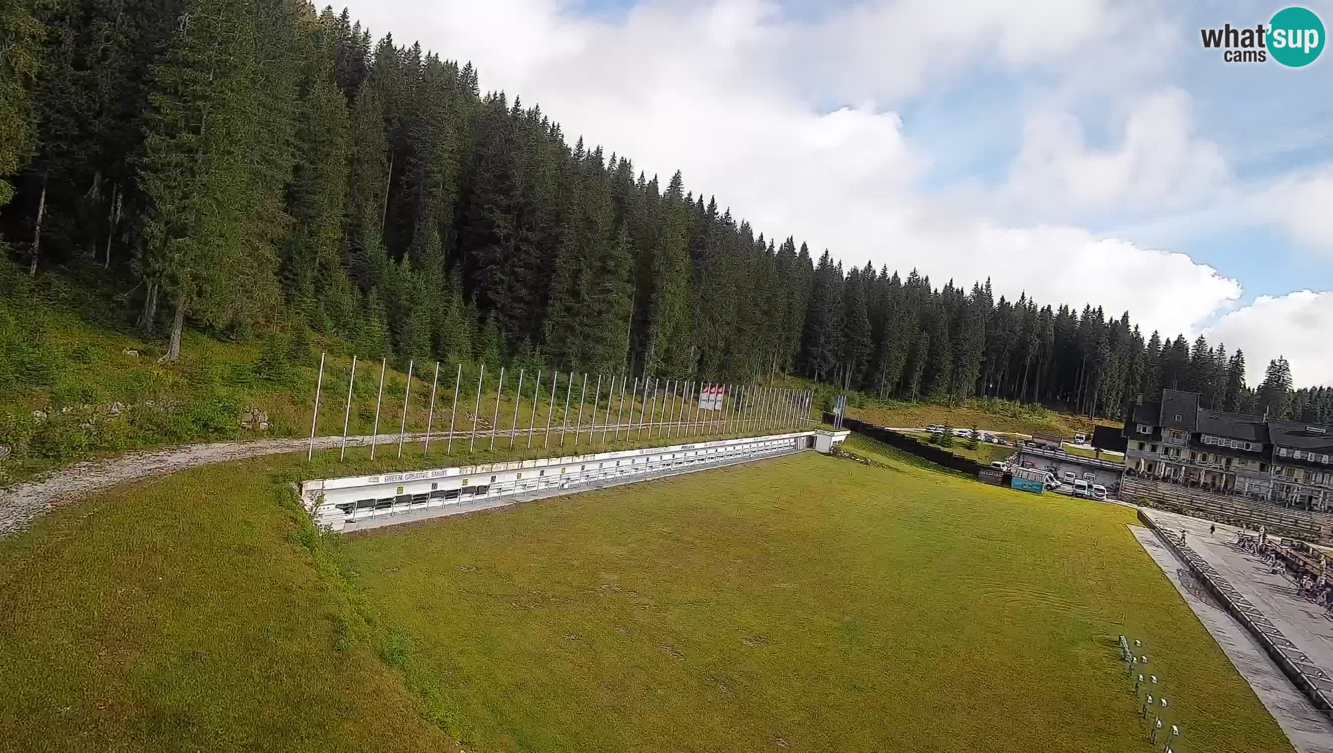 Webcam Pokljuka – Biathlon Stadium Live