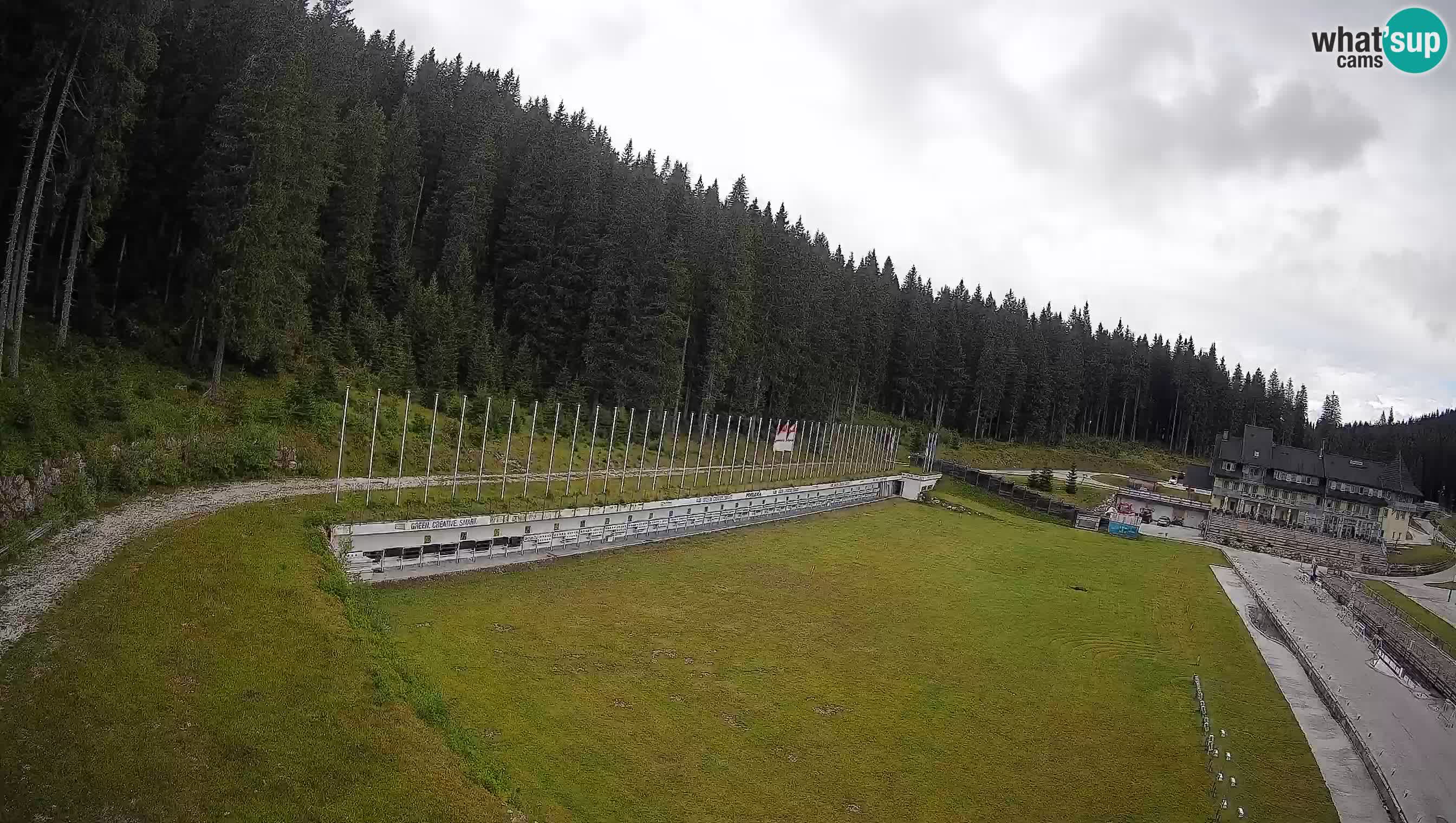 Webcam Pokljuka – Biathlon Stadium Live