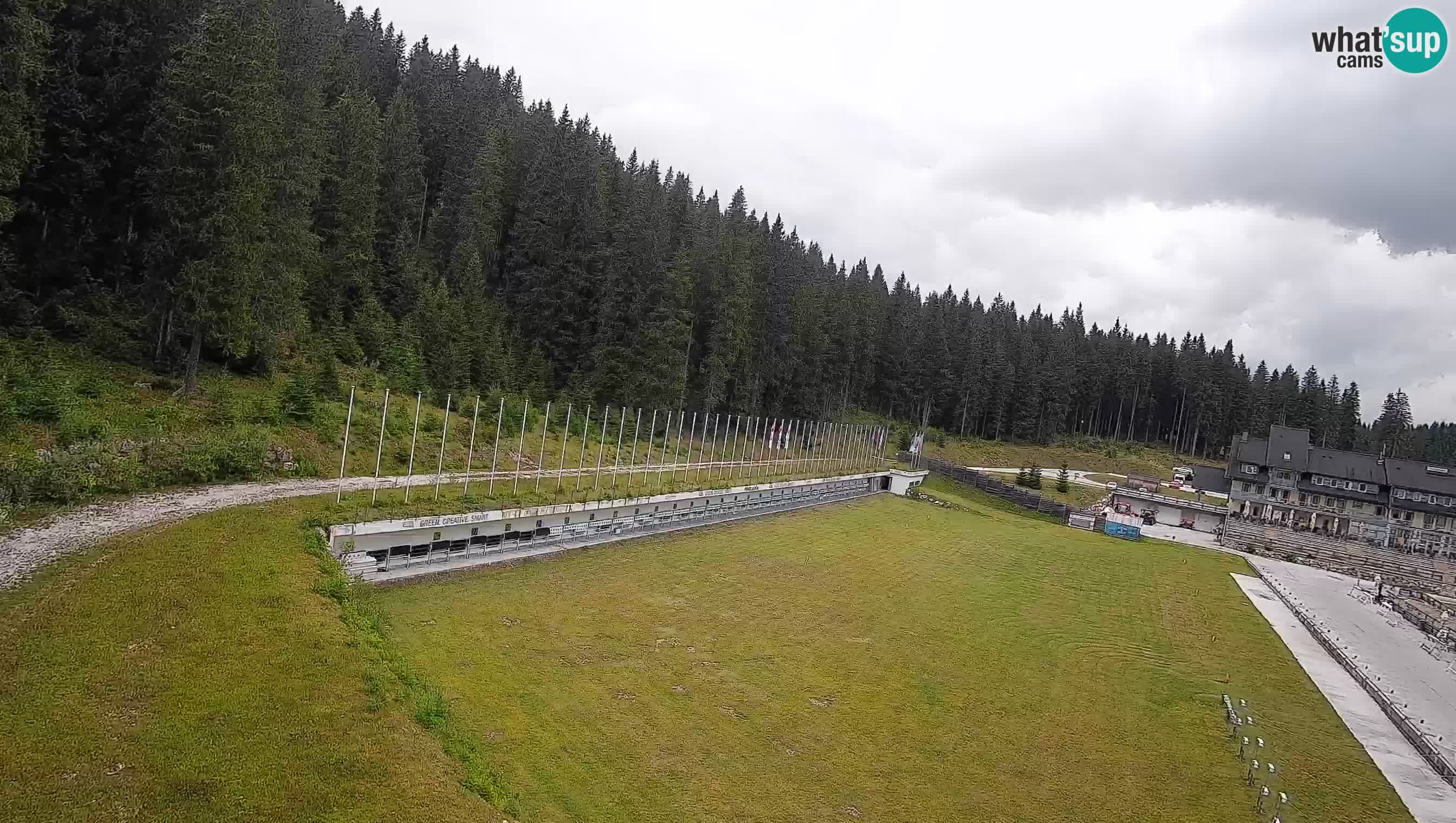 Webcam Pokljuka – Estadio de Biatlón de Rudno Polje