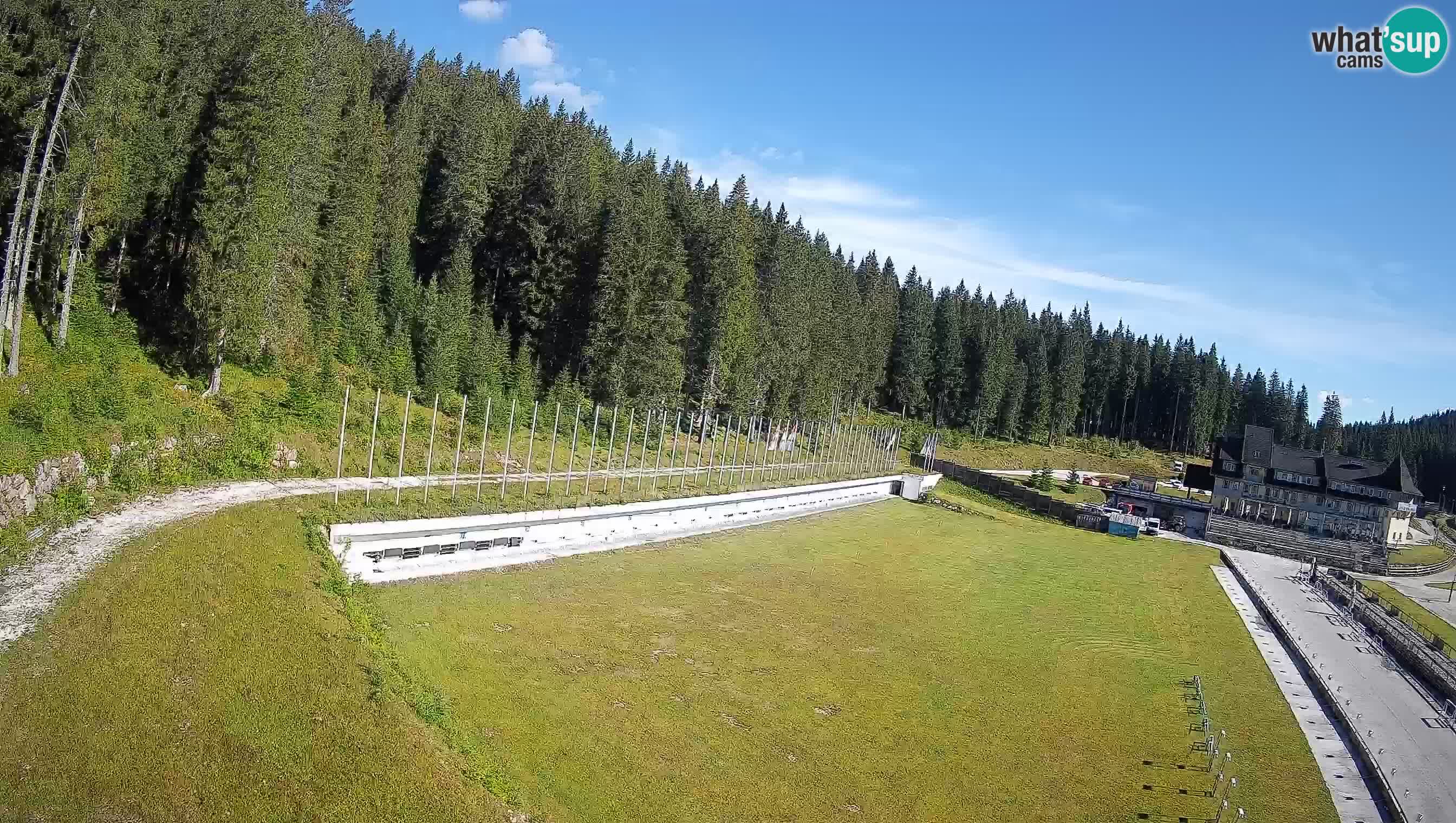 Webcam Pokljuka – Biathlon Stadium Live