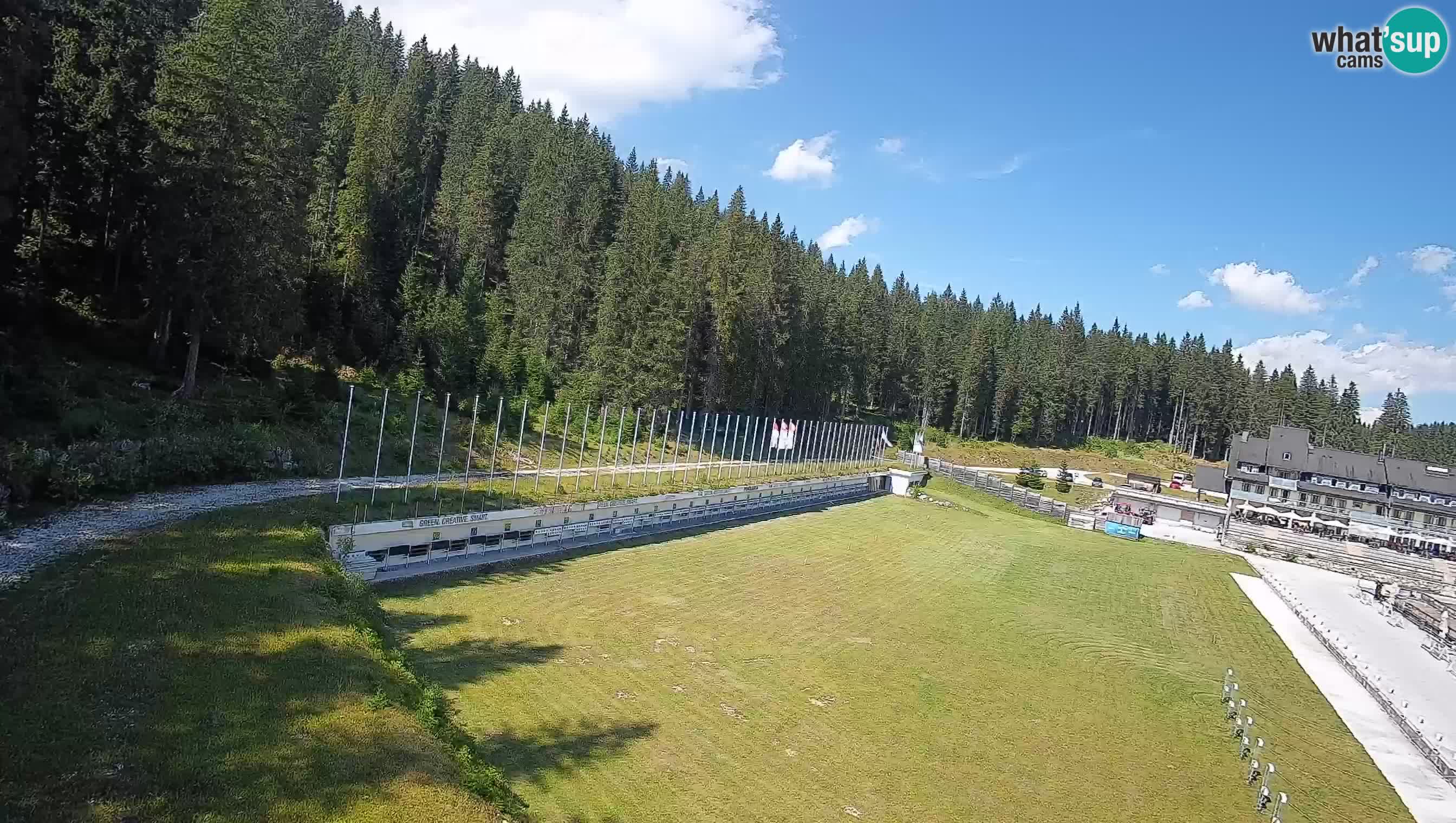 Webcam Pokljuka – Biathlon Stadium Live