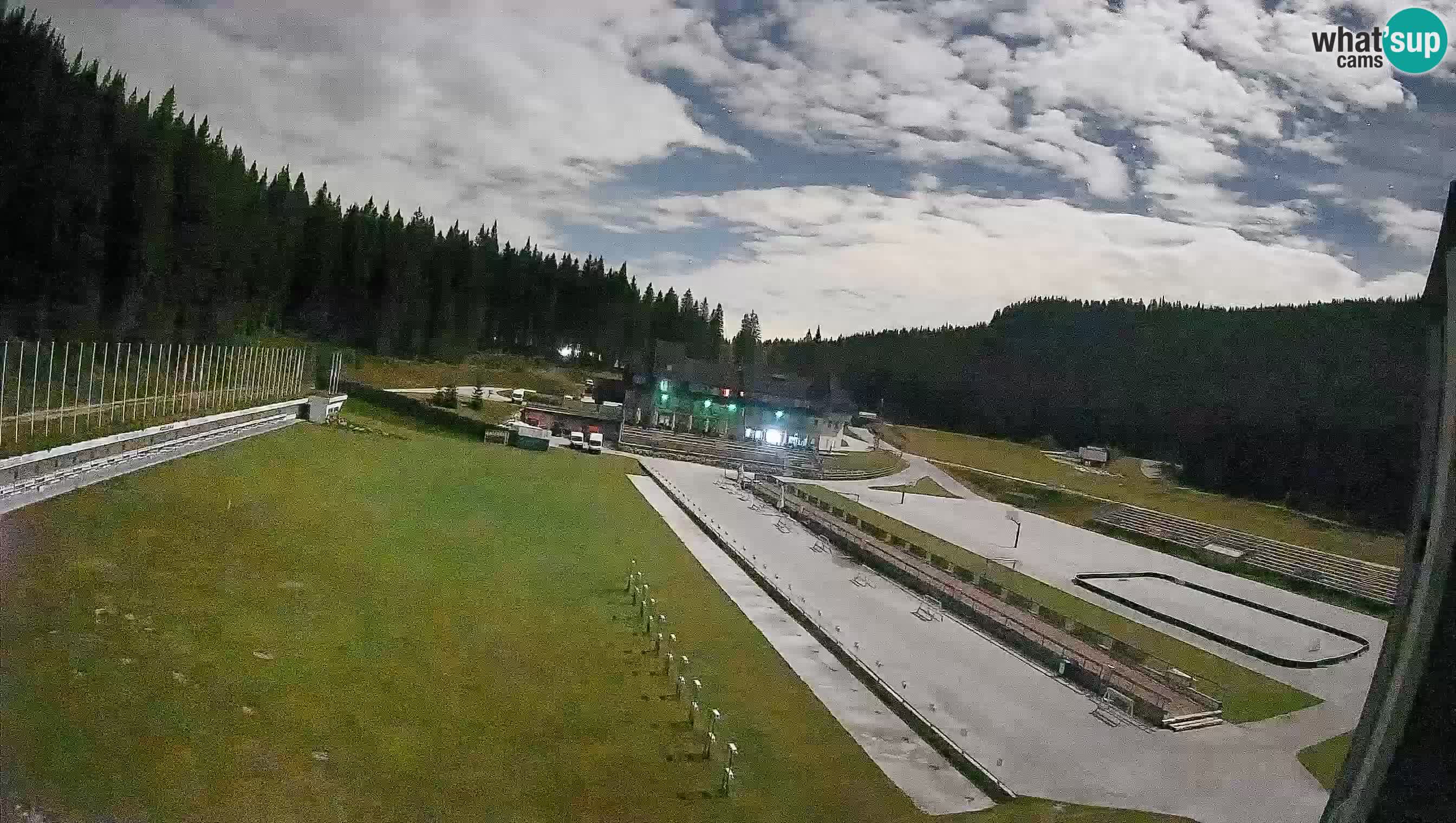 Web kamera Pokljuka – Biatlonski stadion Rudno Polje
