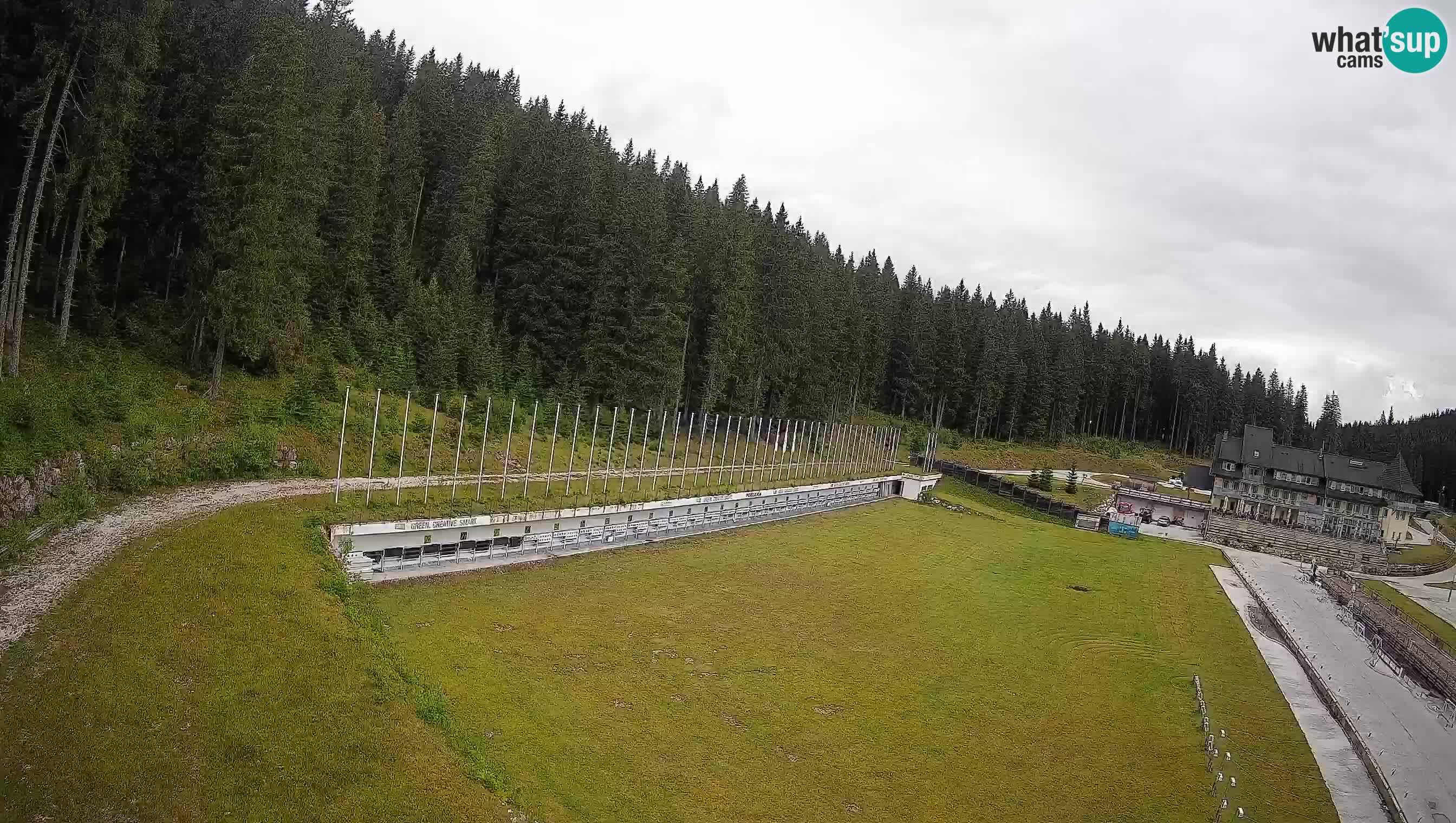 Webcam Pokljuka – Stade de biathlon de Rudno Polje