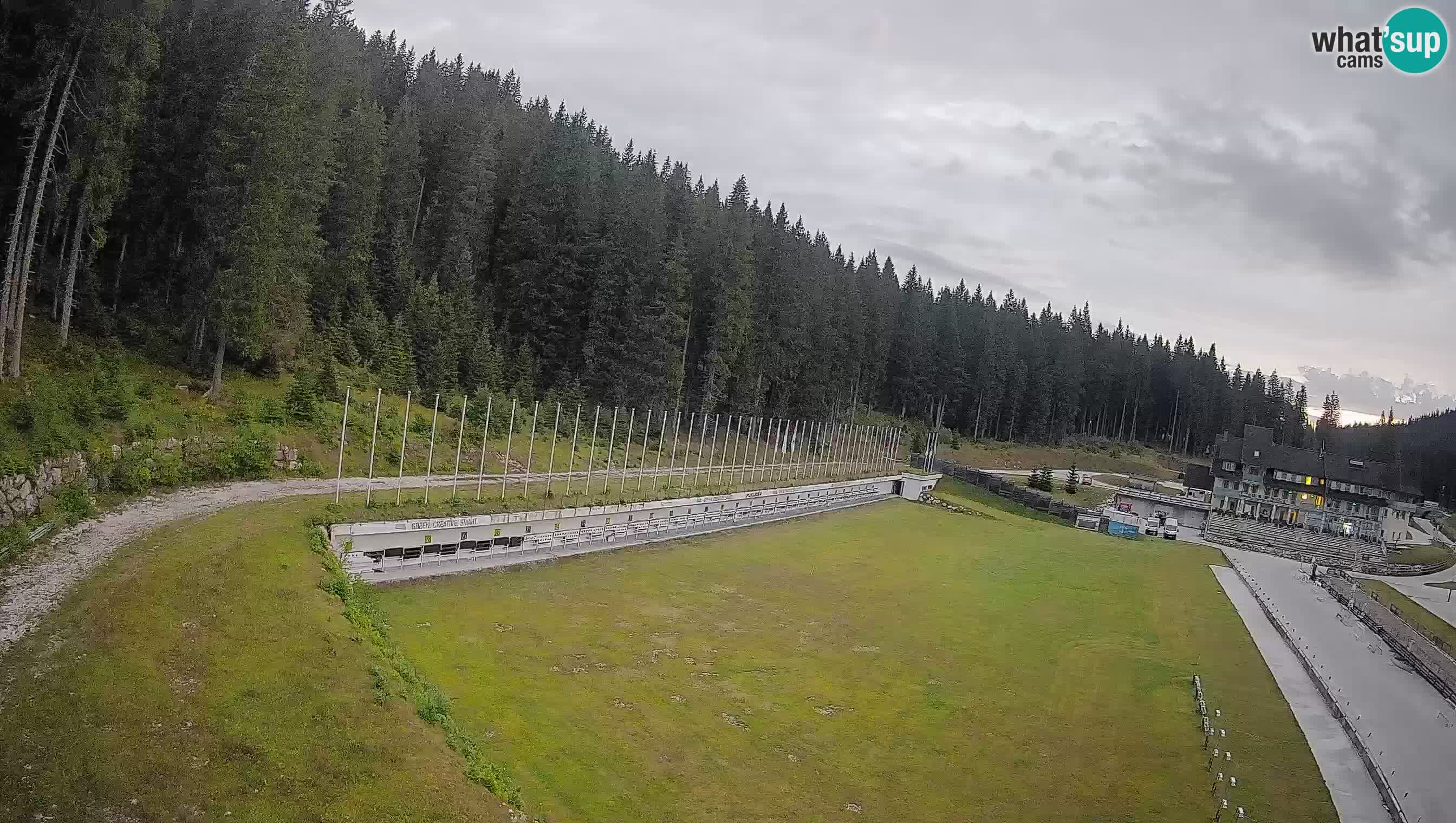 Webcam Pokljuka – Estadio de Biatlón de Rudno Polje