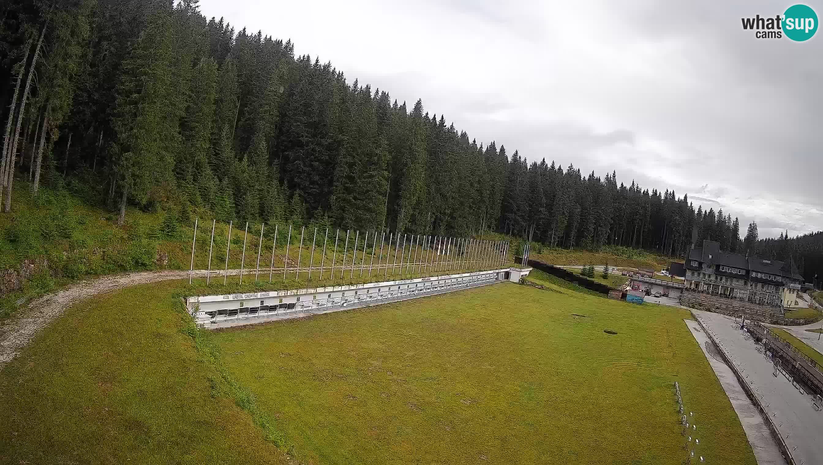 Webcam Pokljuka – Stade de biathlon de Rudno Polje