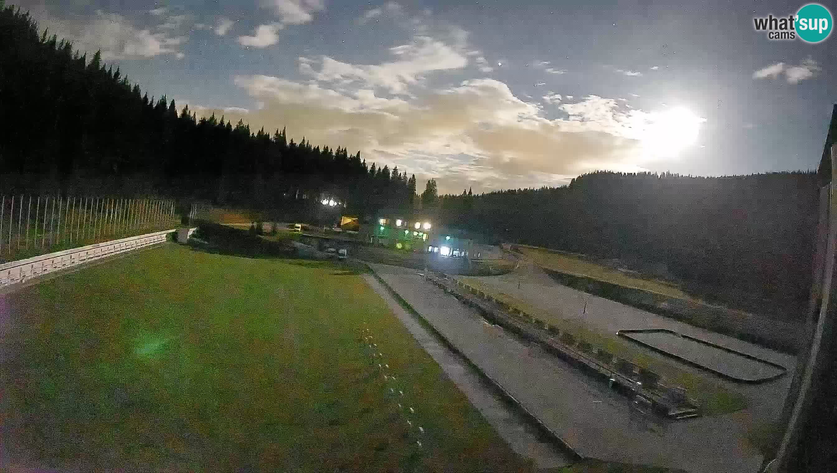 Webcam Pokljuka – Stade de biathlon de Rudno Polje