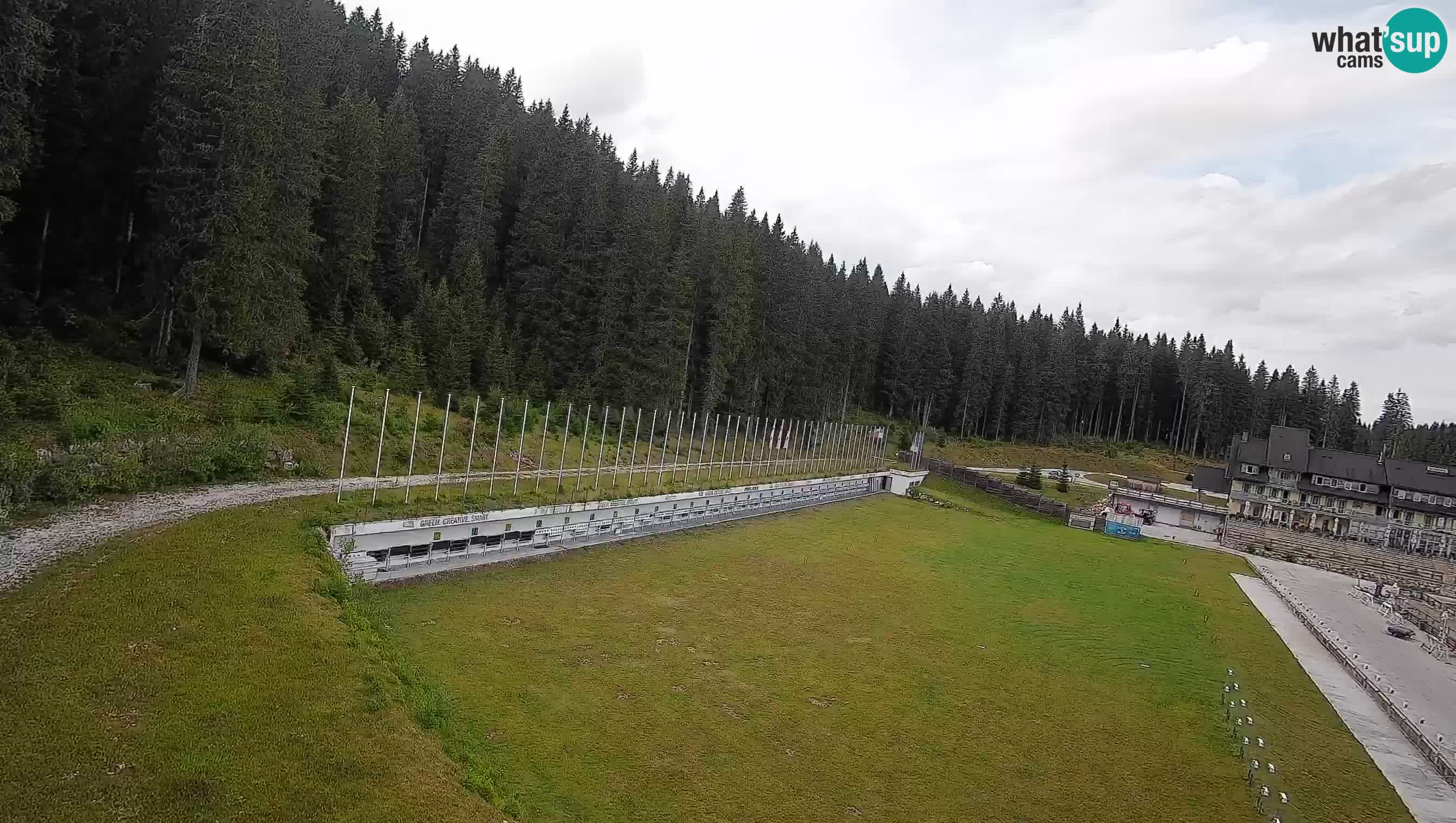 Webcam Pokljuka – Estadio de Biatlón de Rudno Polje