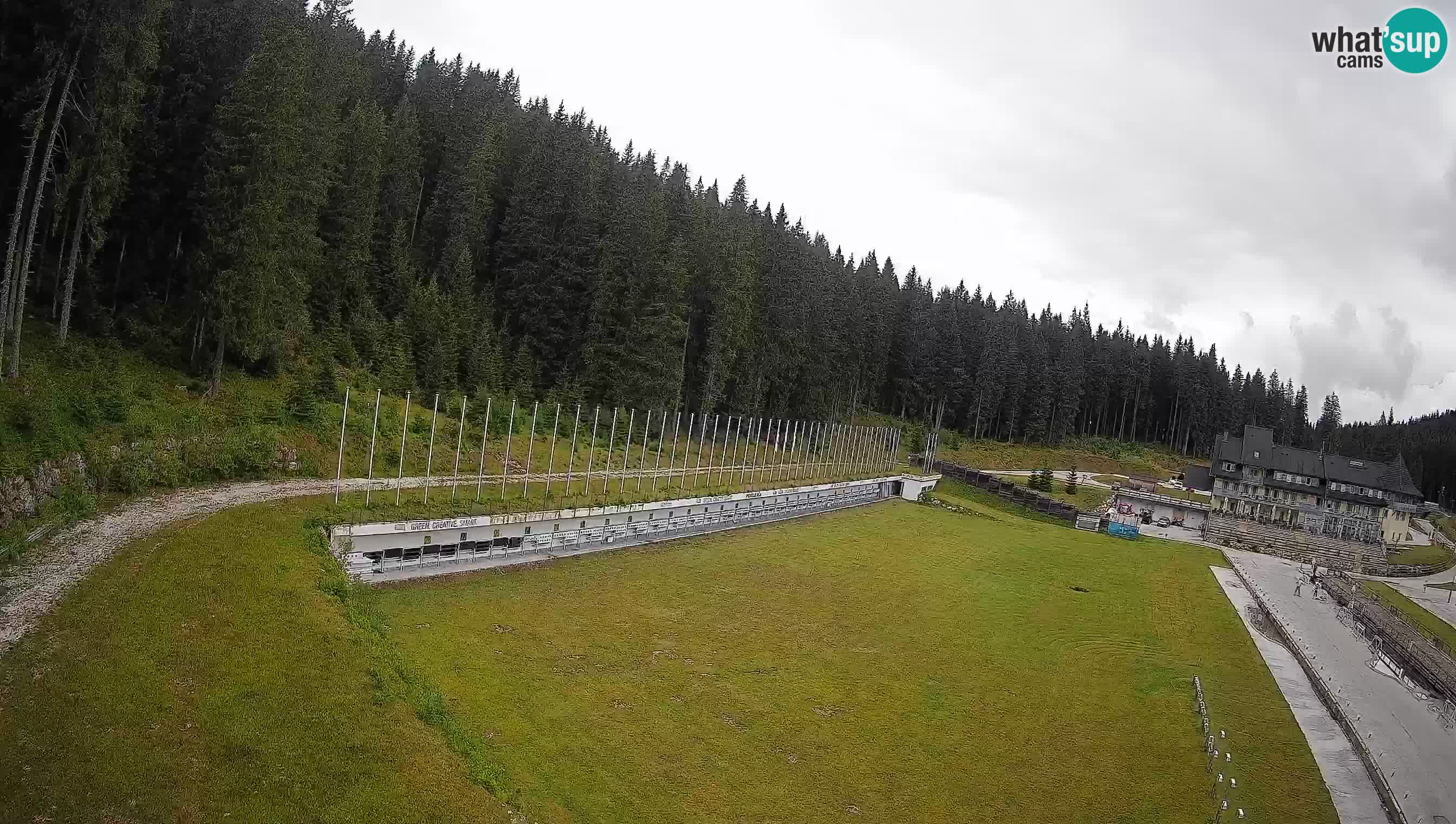 Webcam Pokljuka – Stade de biathlon de Rudno Polje