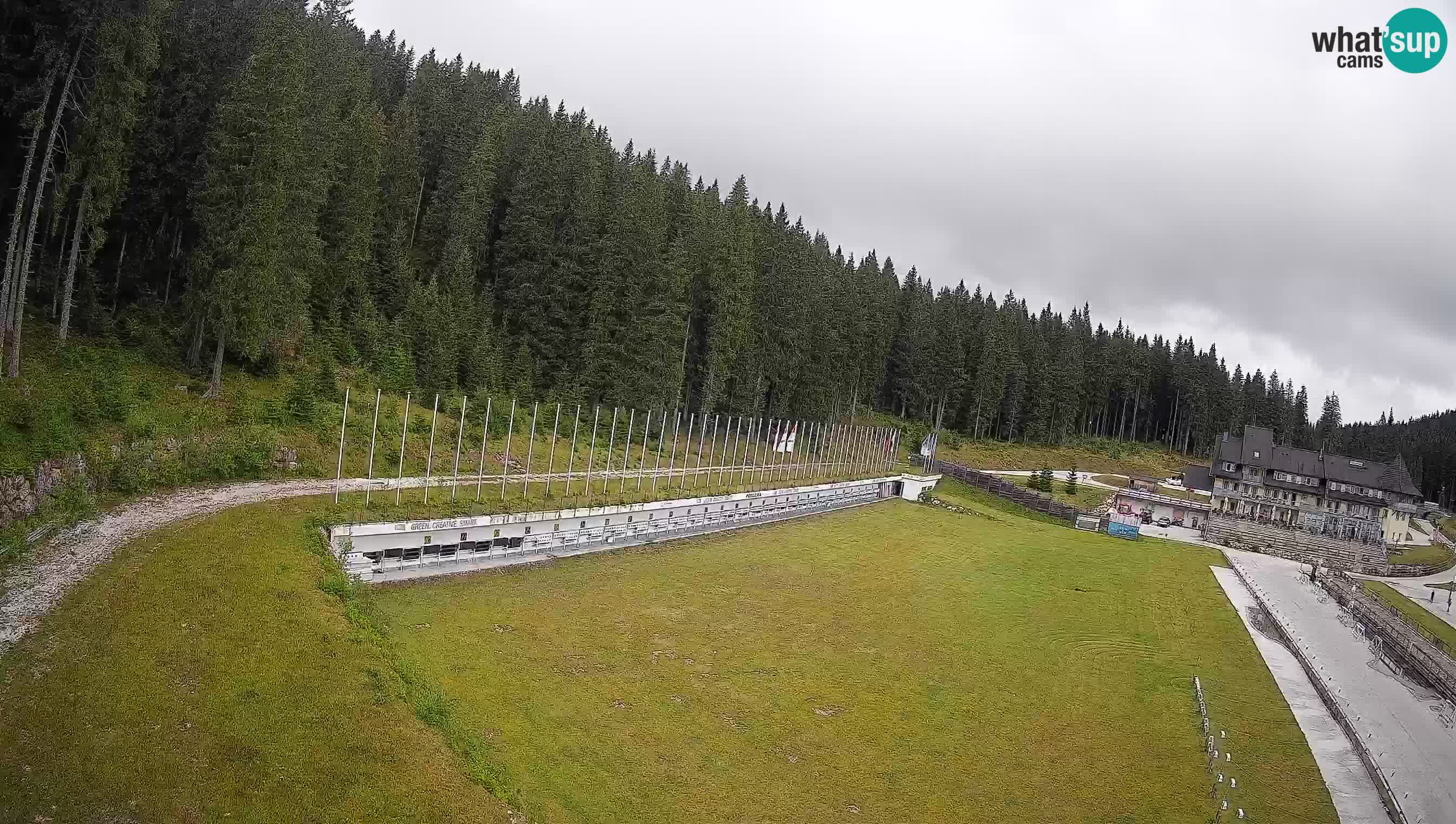 Webcam Pokljuka – Biathlon Stadium Live