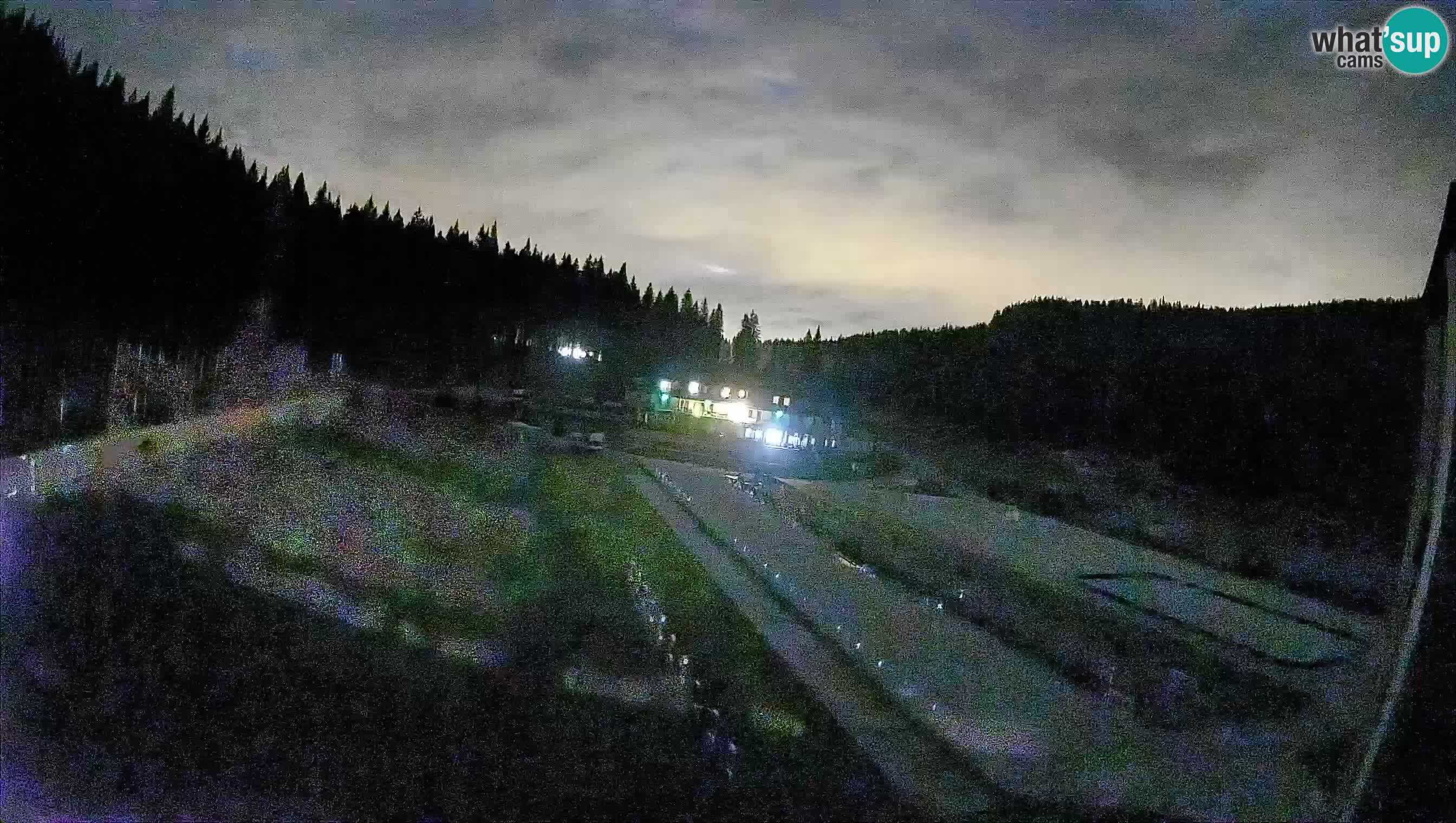 Web kamera Pokljuka – Biatlonski stadion Rudno Polje