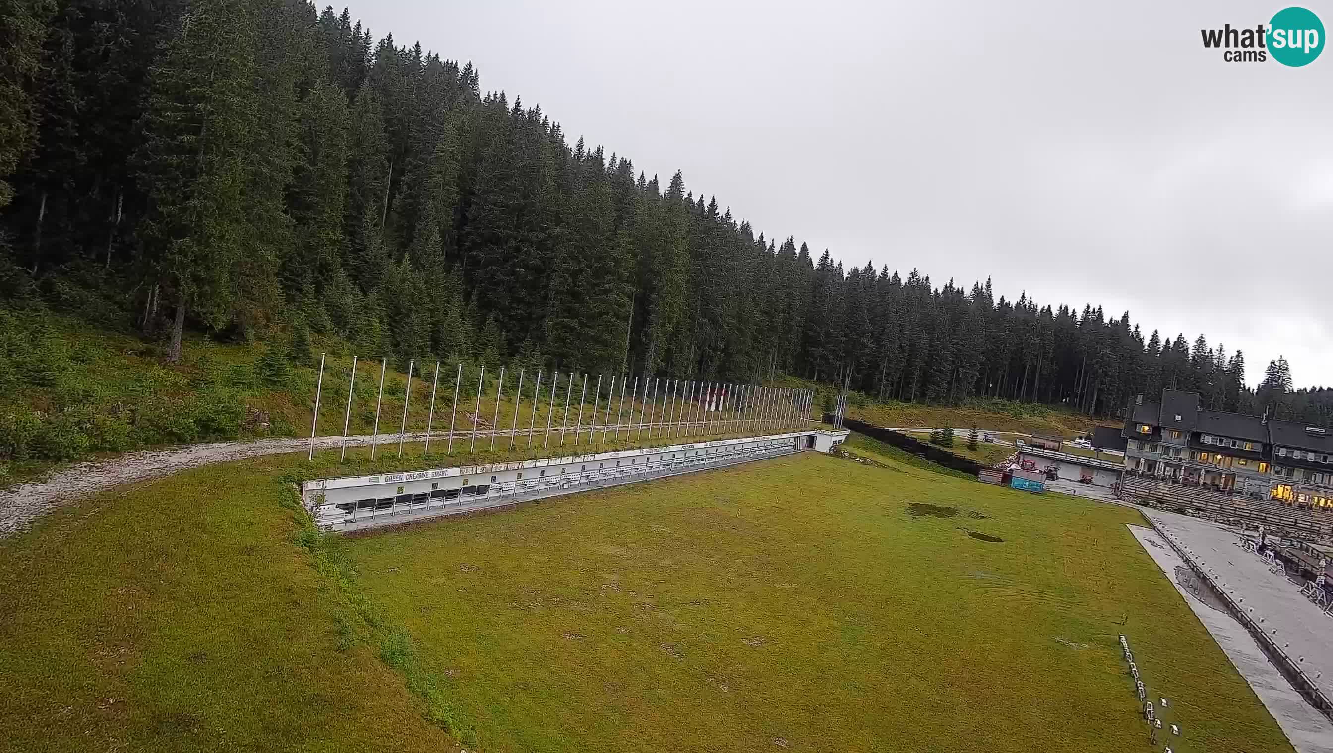 Webcam Pokljuka – Stade de biathlon de Rudno Polje