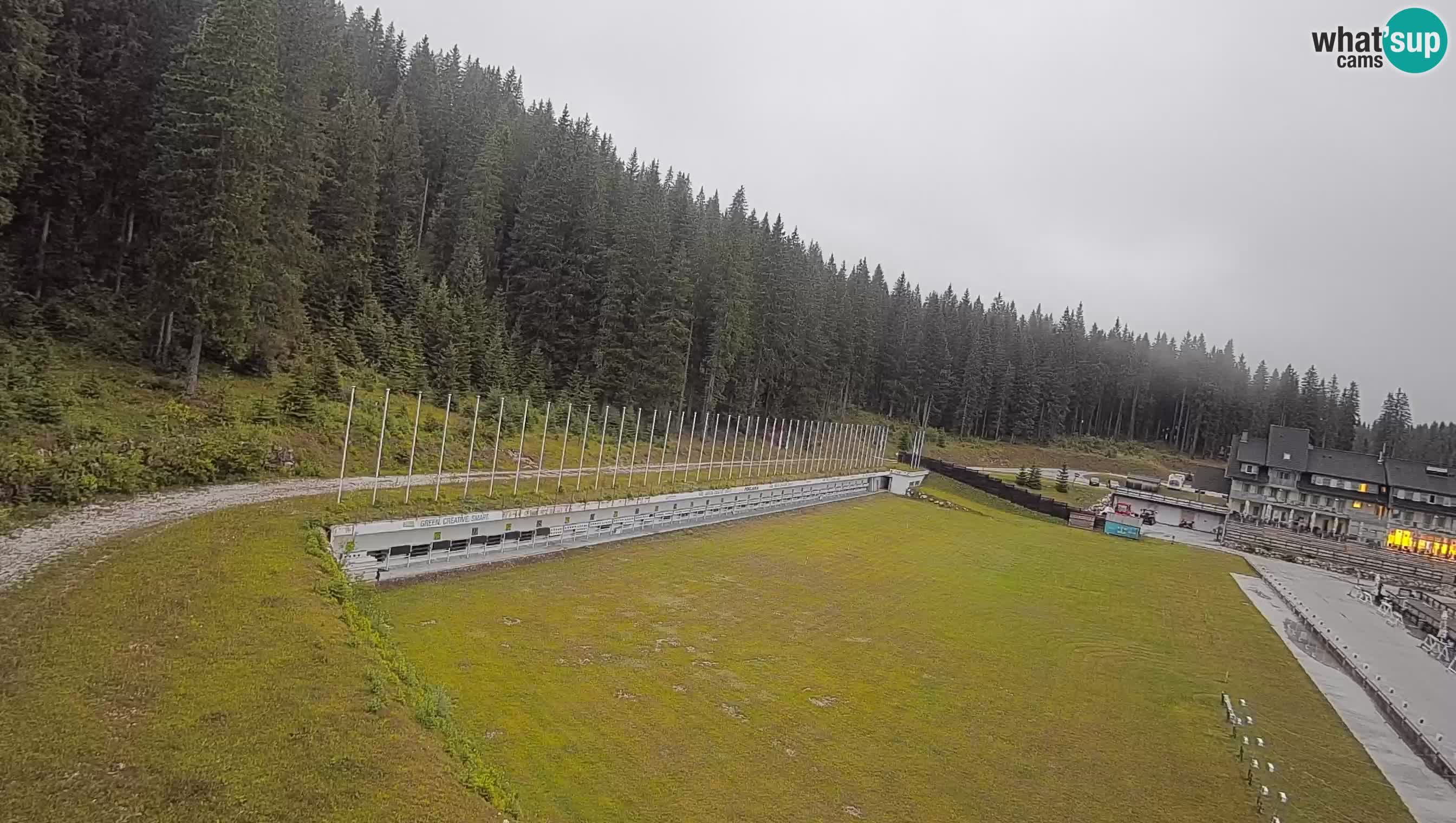 Webcam Pokljuka – Biathlon Stadium Live