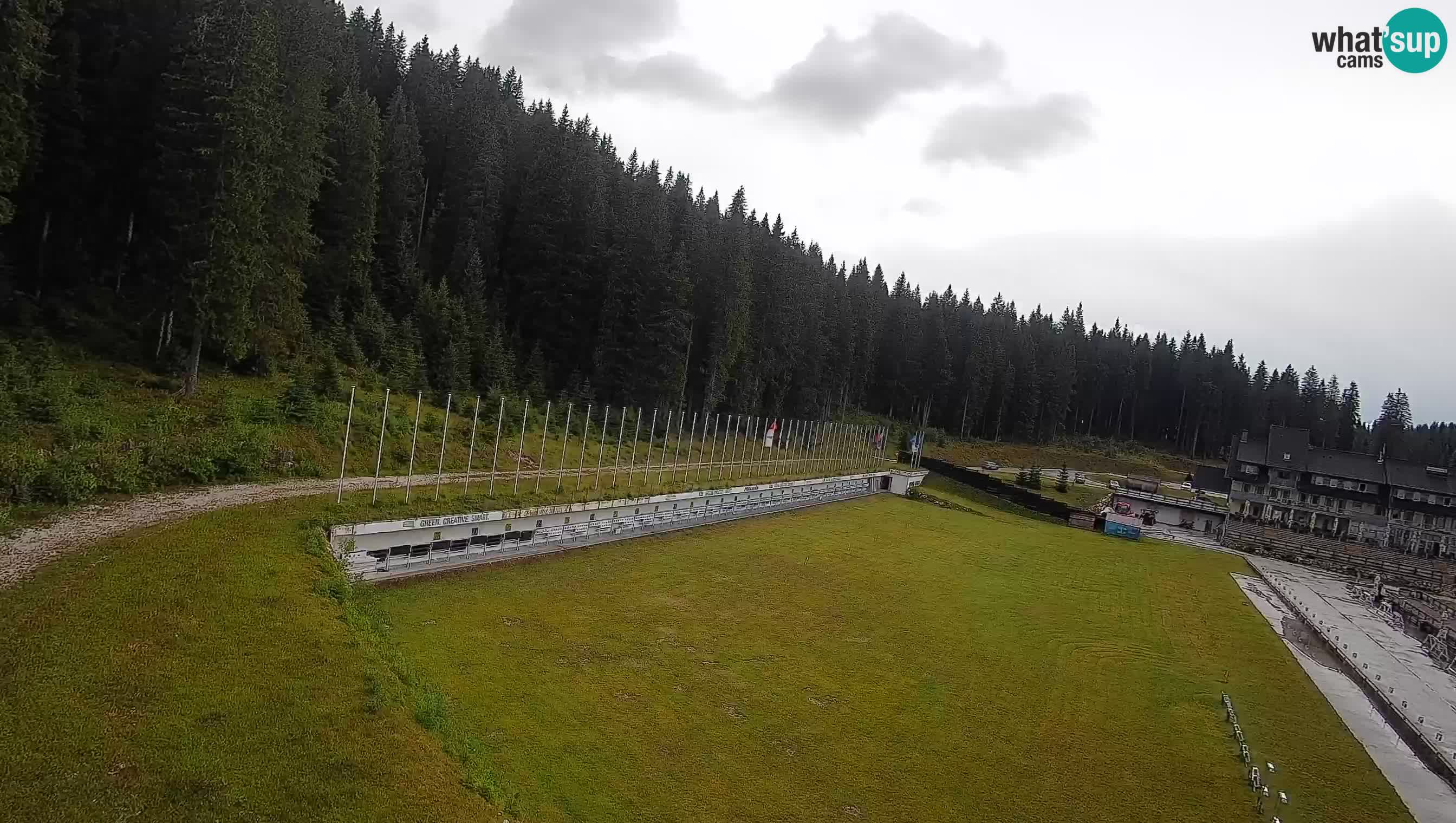 Webcam Pokljuka – Biathlon-Stadion Rudno Polje
