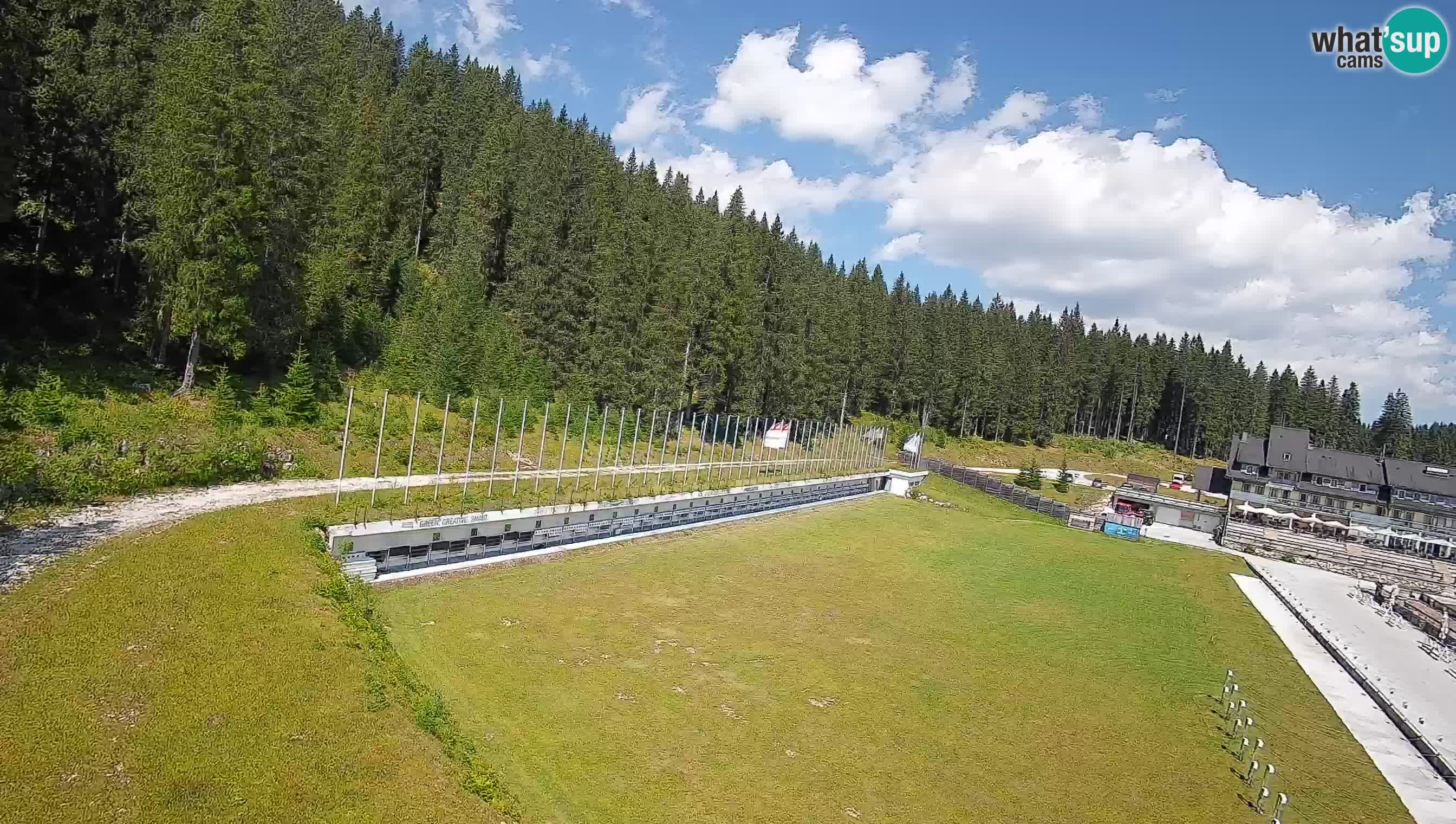 Webcam Pokljuka – Biathlon Stadium Live