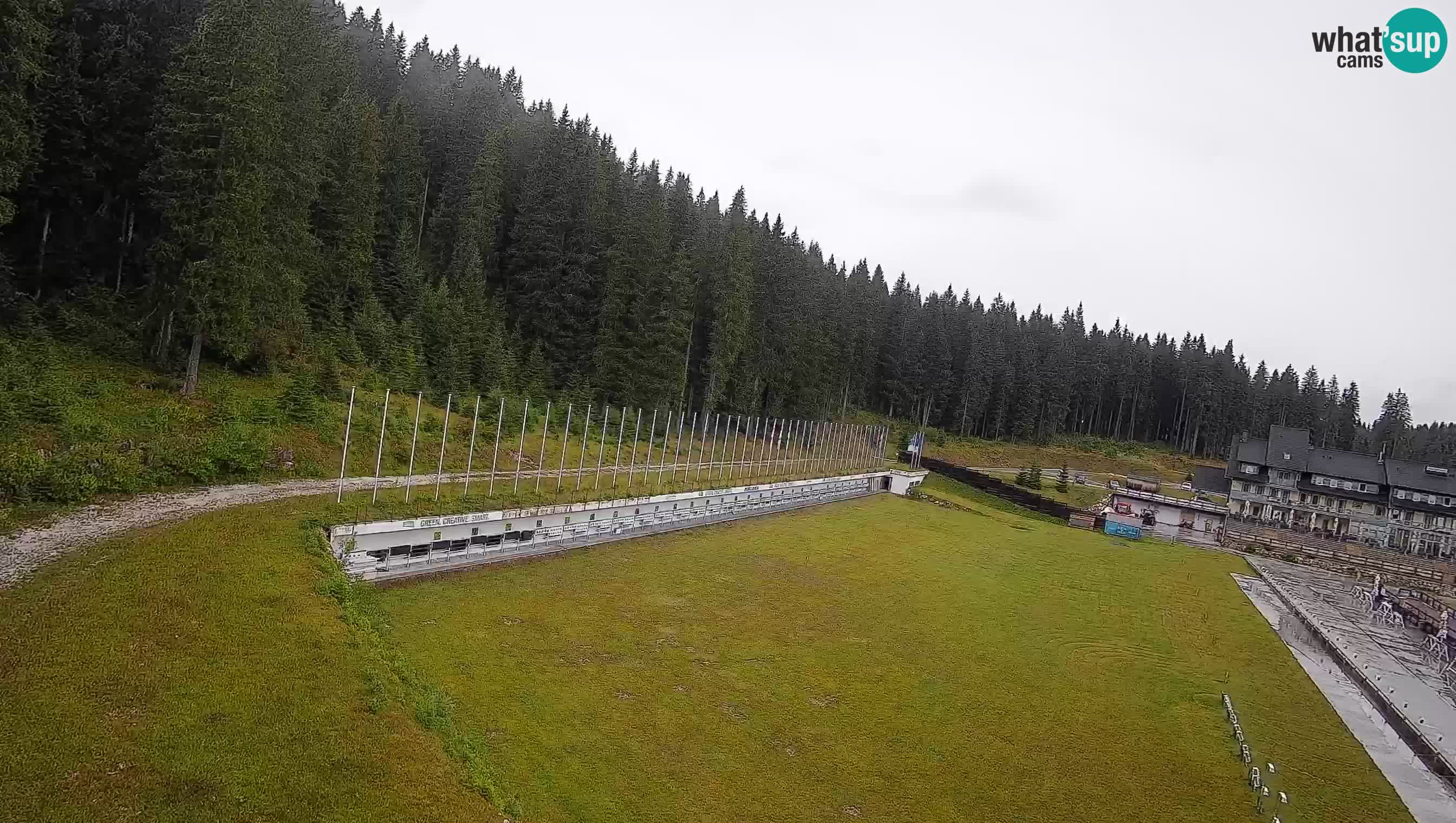 Webcam Pokljuka – Biathlon Stadium Live