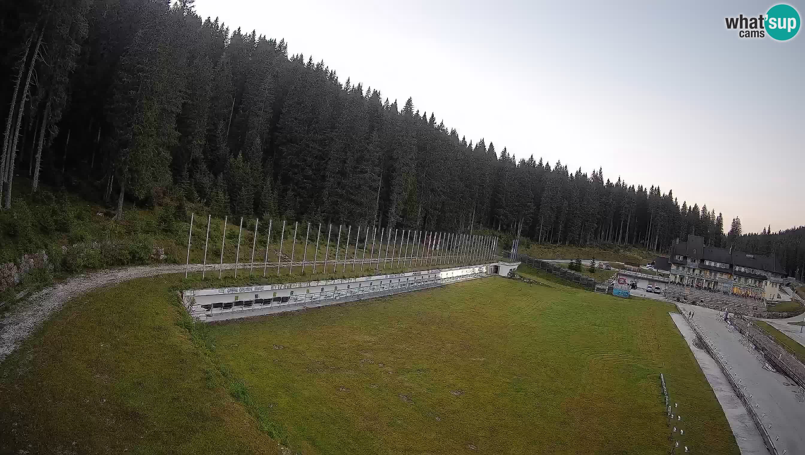 Webcam Pokljuka – Stade de biathlon de Rudno Polje