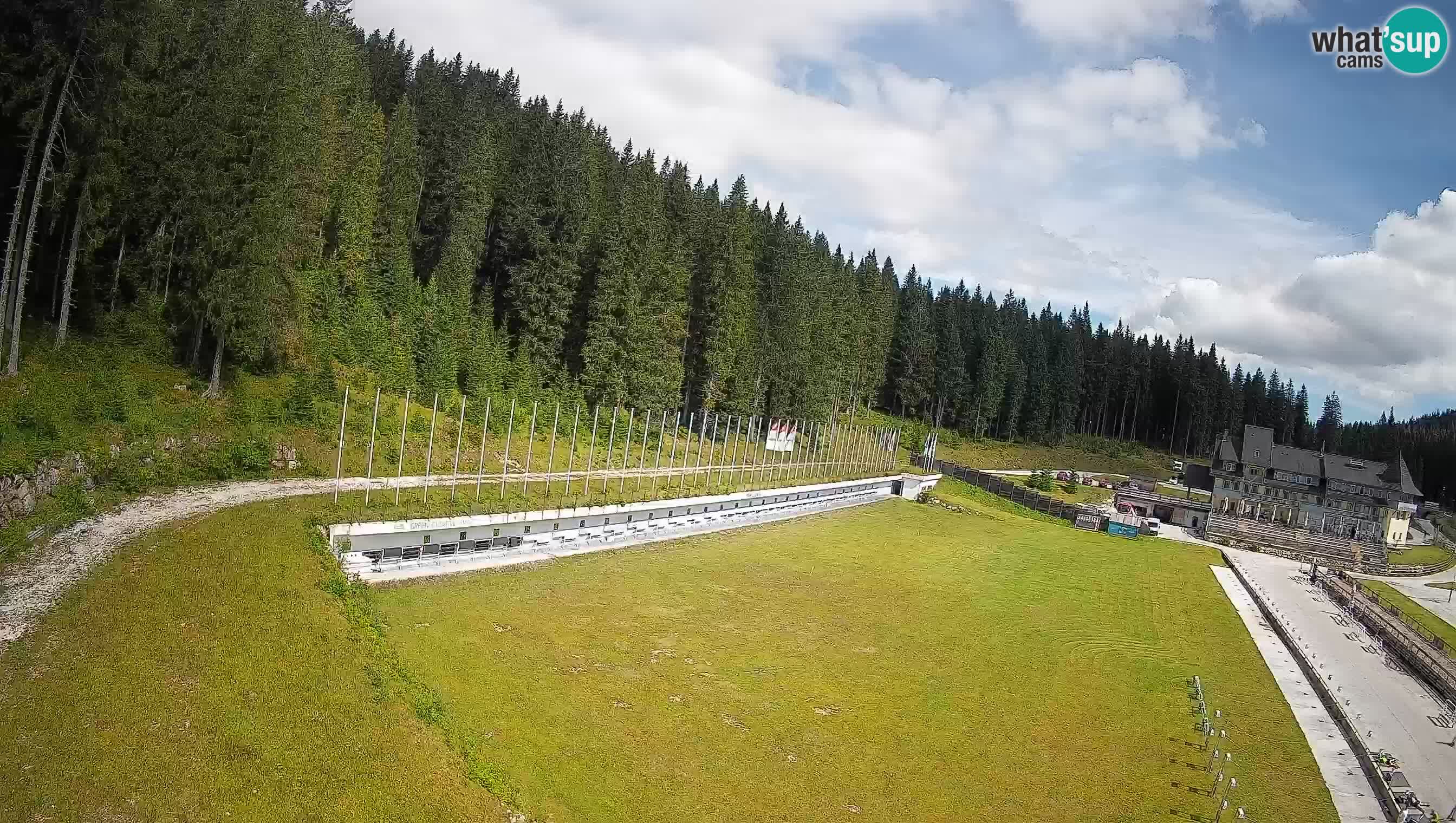 Webcam Pokljuka – Estadio de Biatlón de Rudno Polje