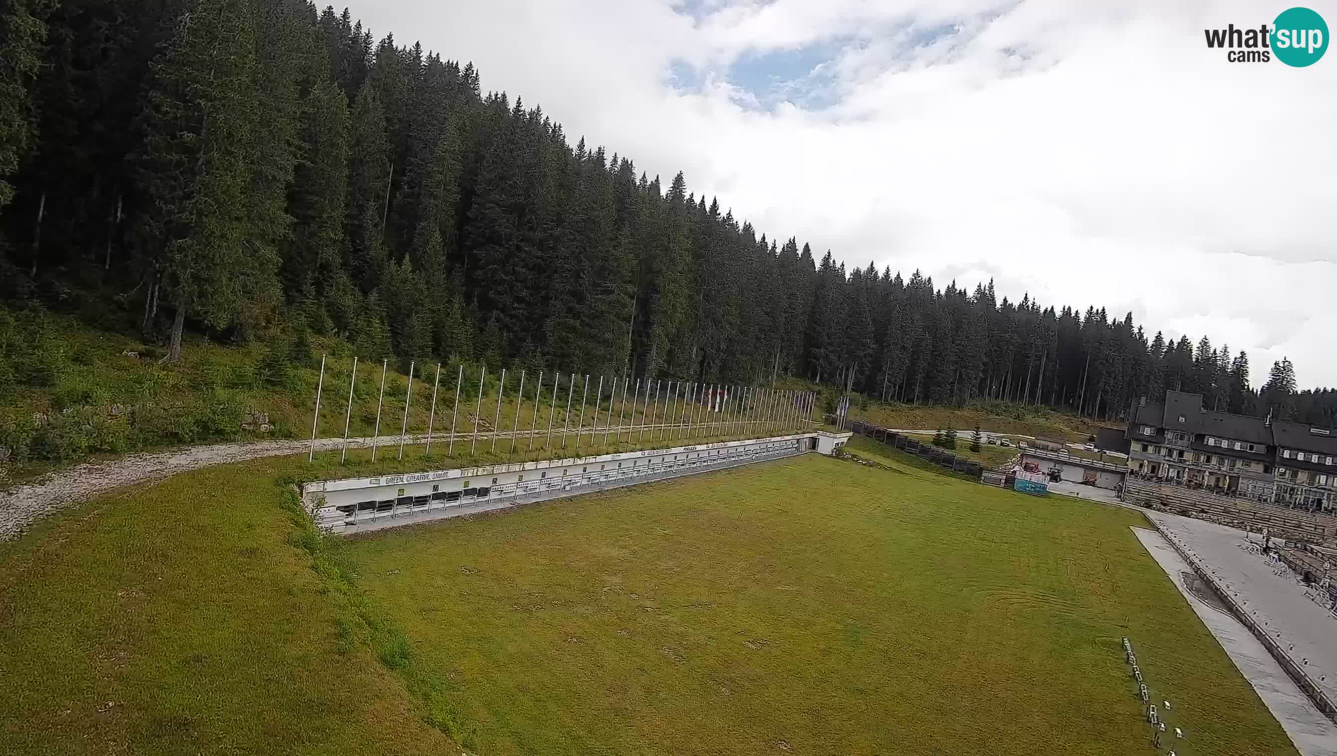 Webcam Pokljuka – Biathlon Stadium Live