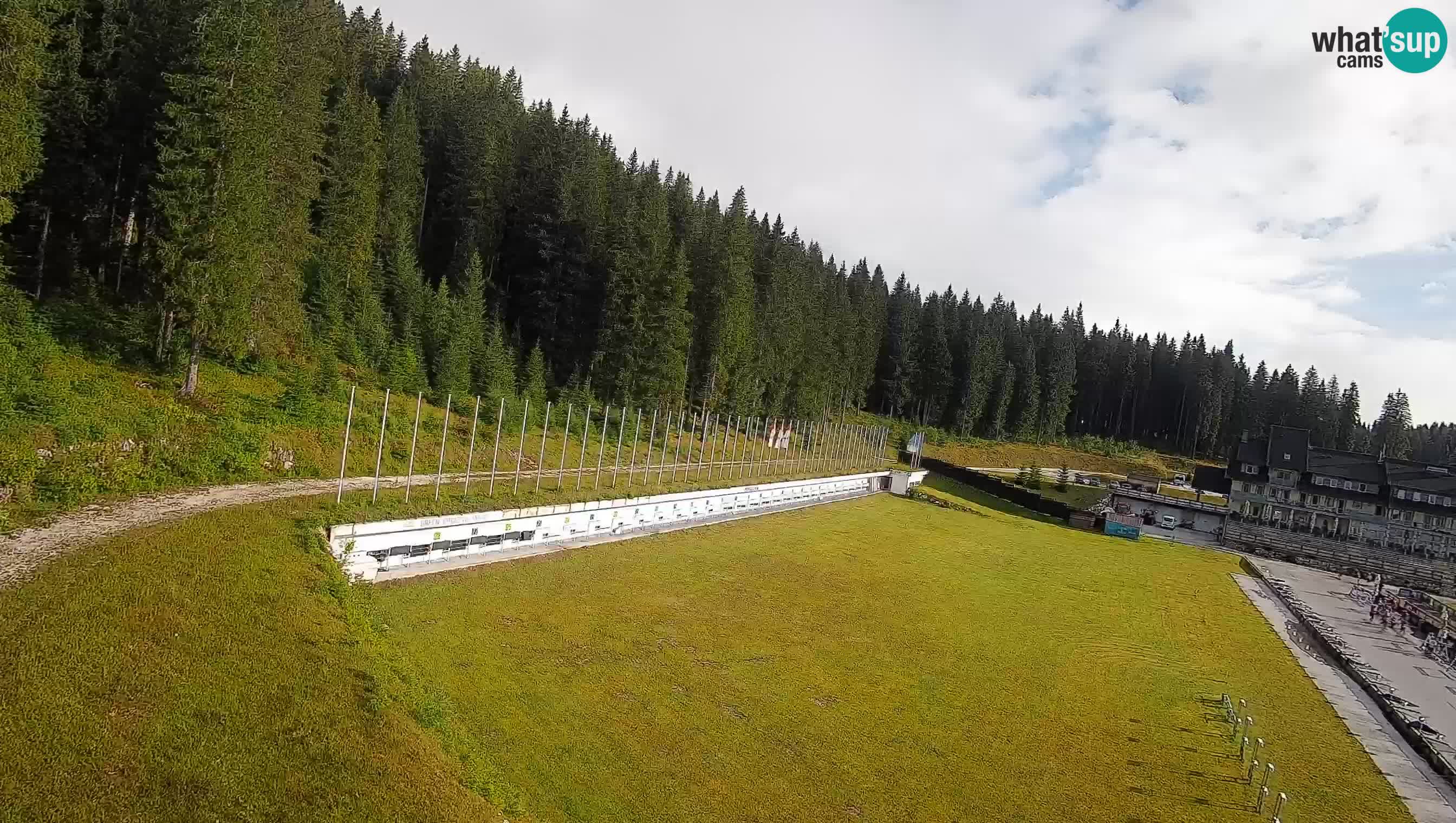 Webcam Pokljuka – Biathlon Stadium Live