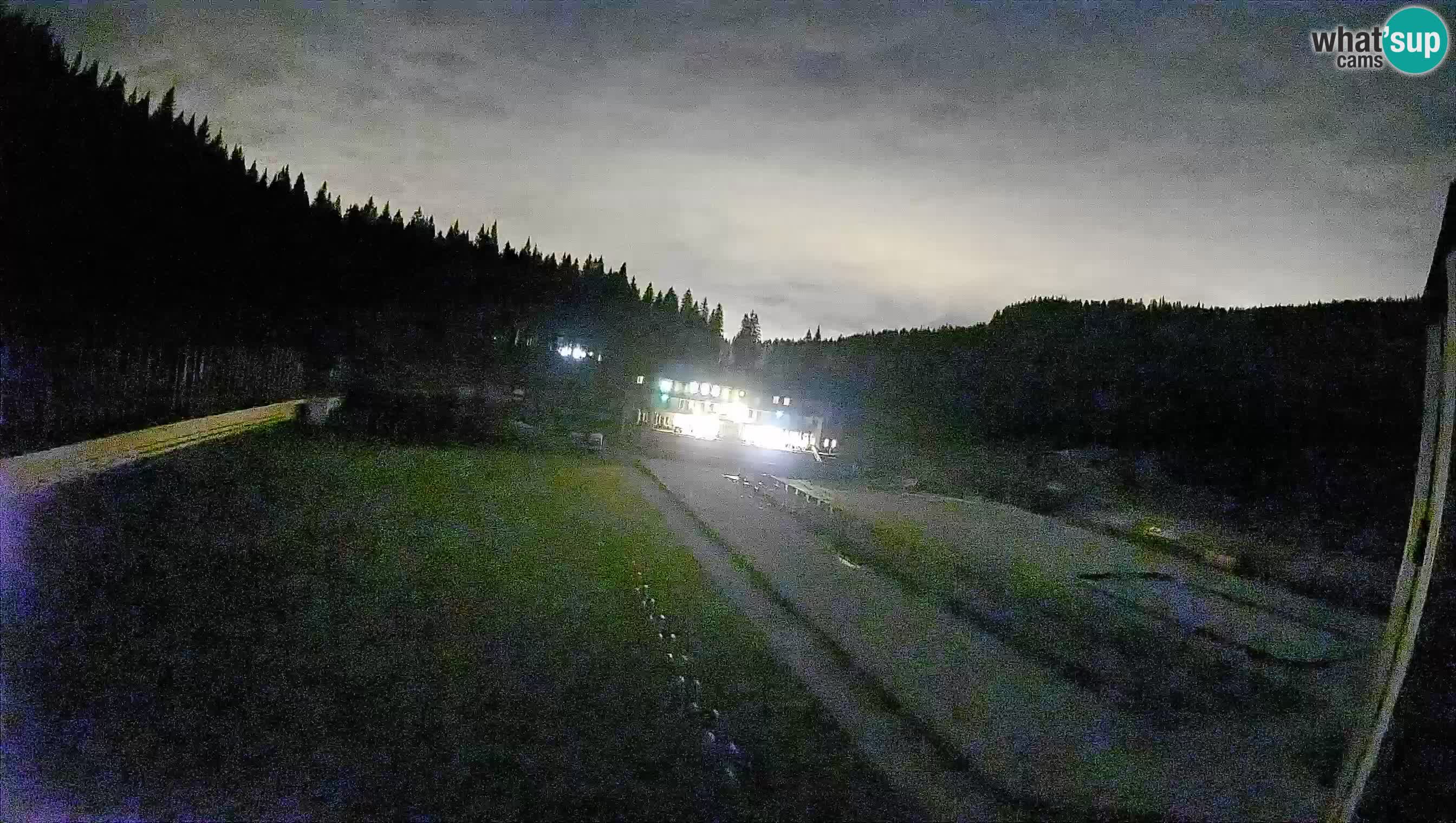 Webcam Pokljuka – Stade de biathlon de Rudno Polje