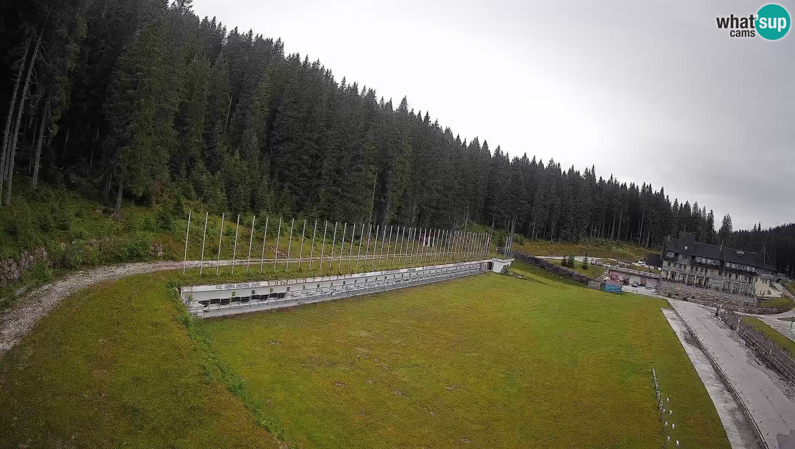 Webcam Pokljuka – Biathlon-Stadion Rudno Polje