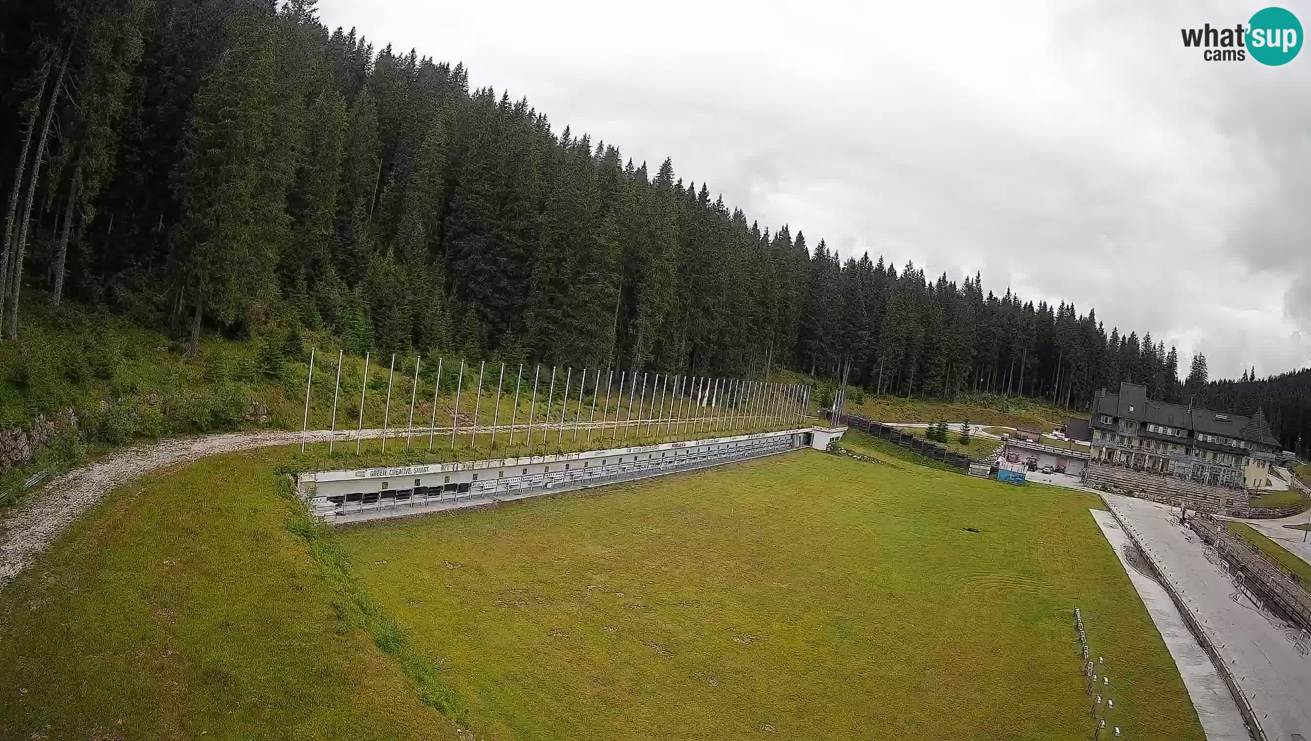 Webcam Pokljuka – Biathlon Stadium Live