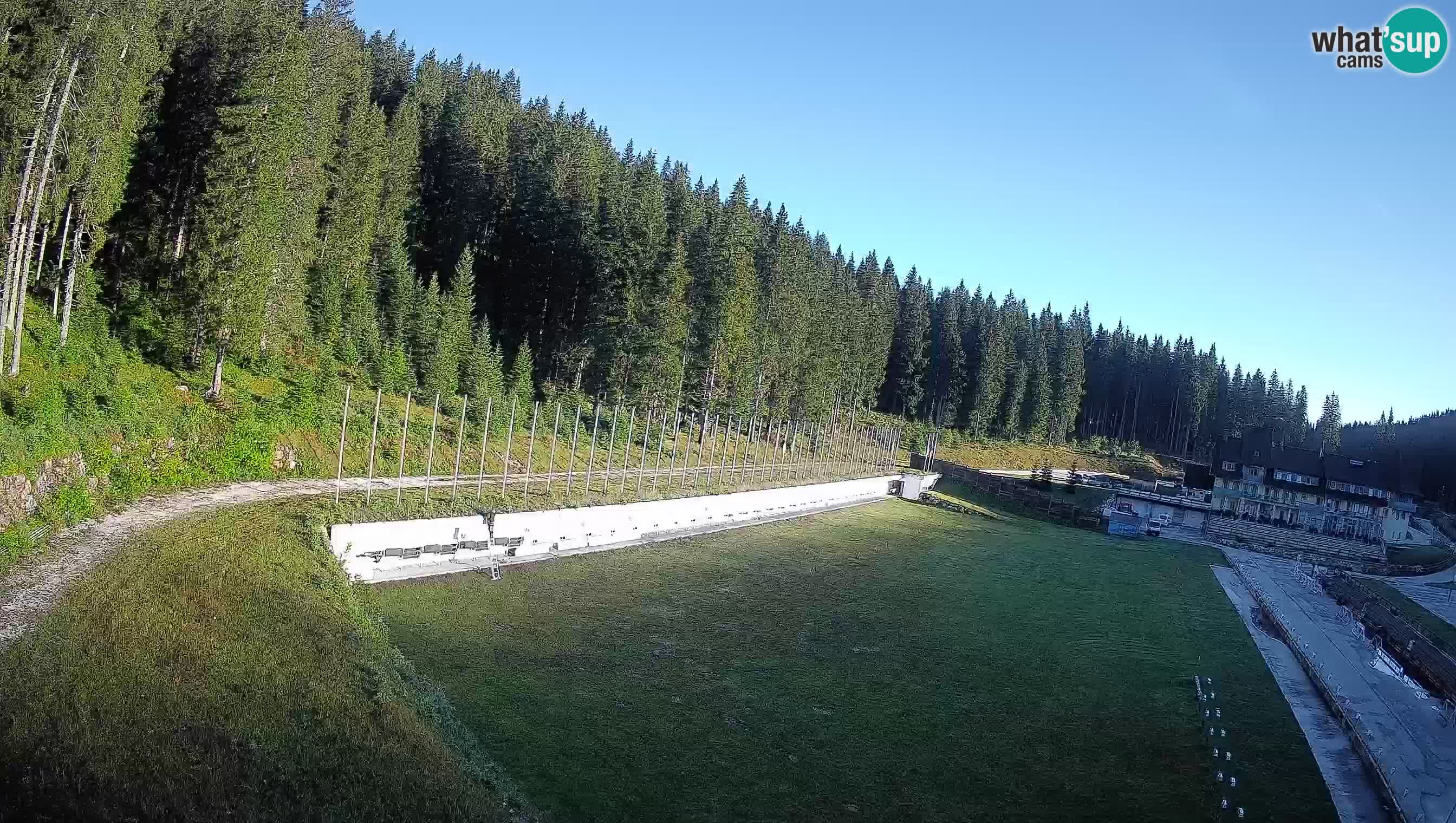 Webcam Pokljuka – Stade de biathlon de Rudno Polje
