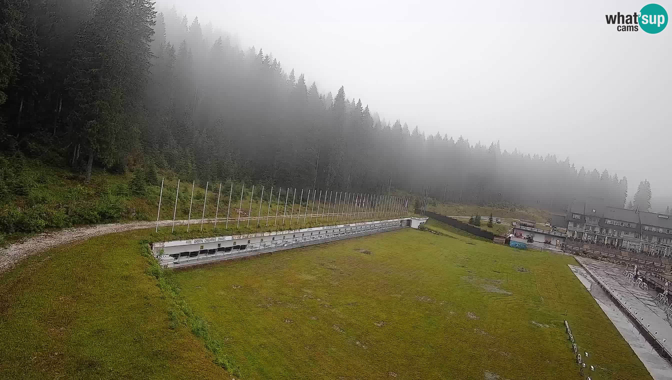 Webcam Pokljuka – Stade de biathlon de Rudno Polje