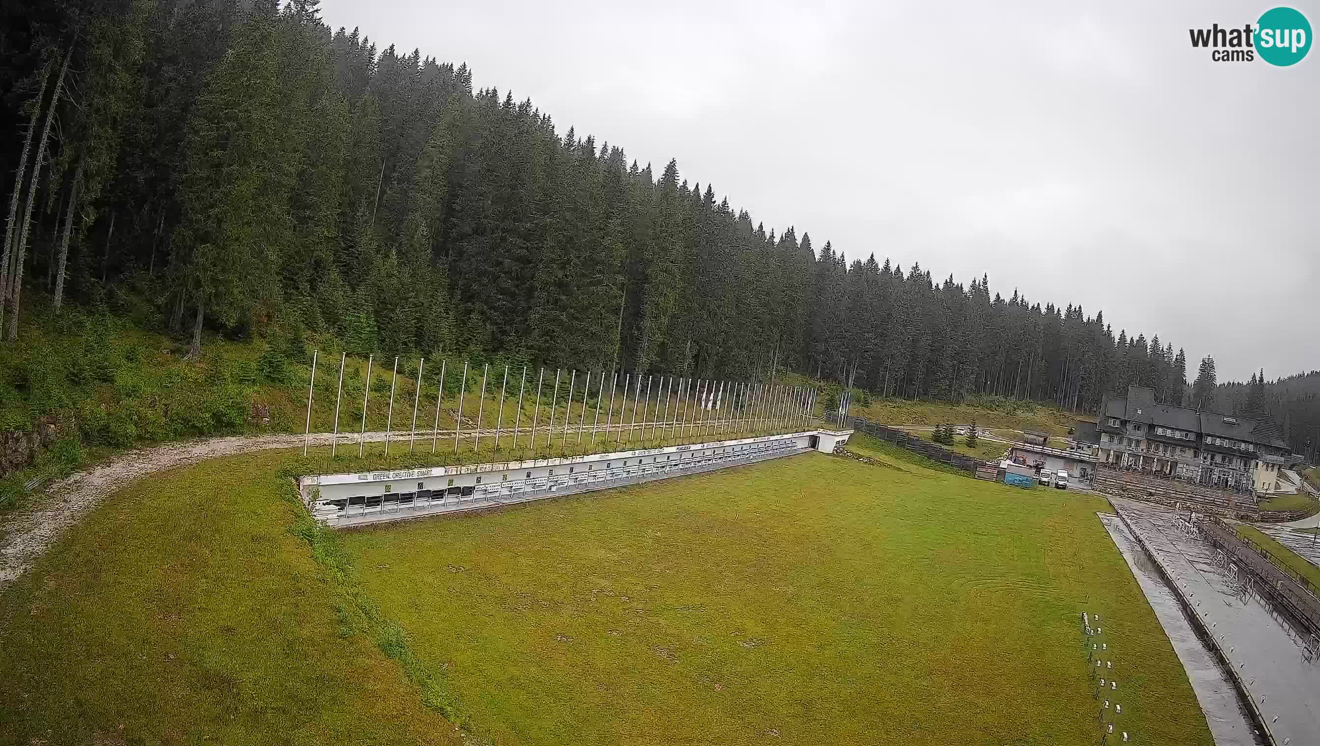 Webcam Pokljuka – Biathlon-Stadion Rudno Polje