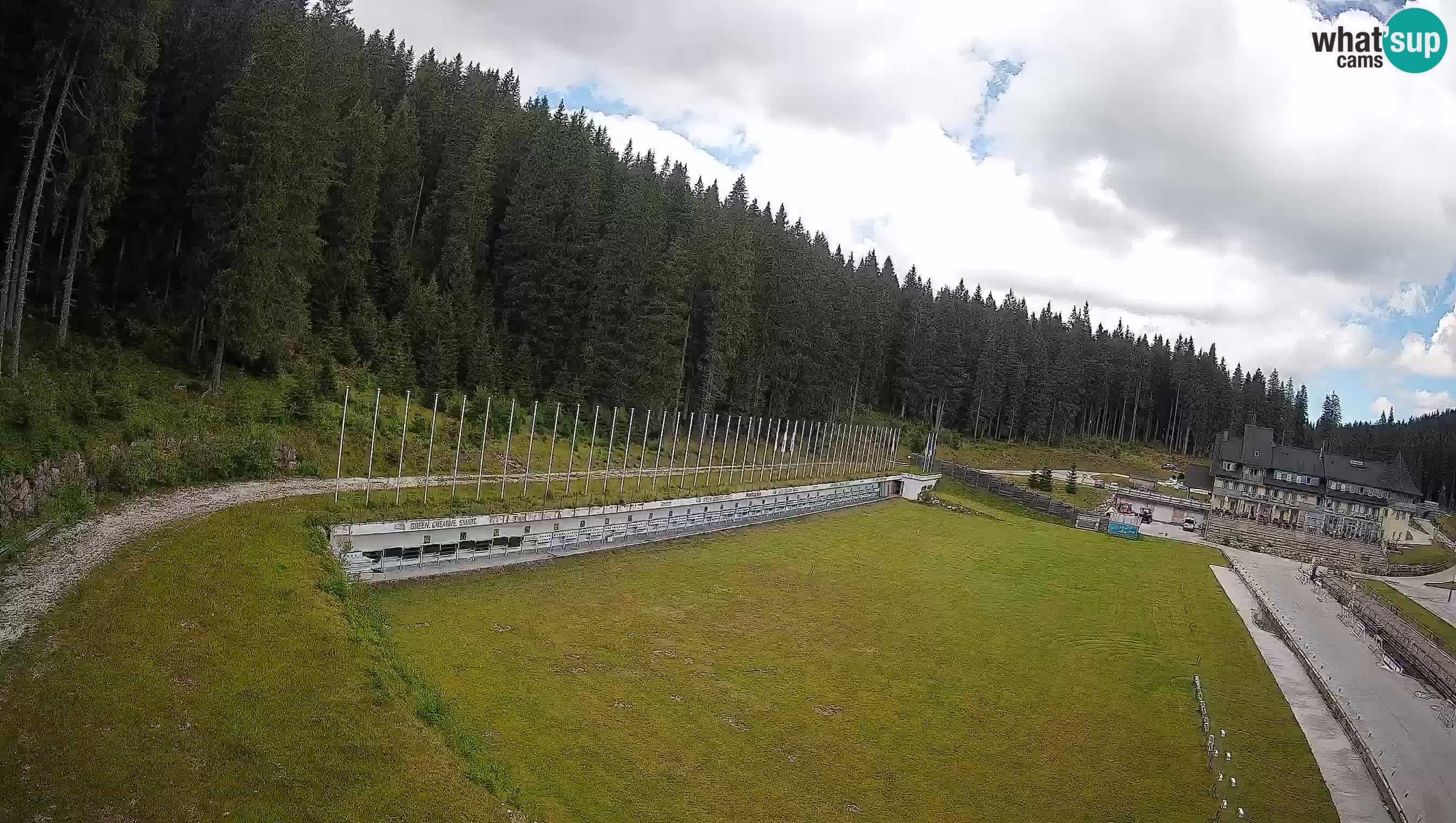 Webcam Pokljuka – Biathlon Stadium Live