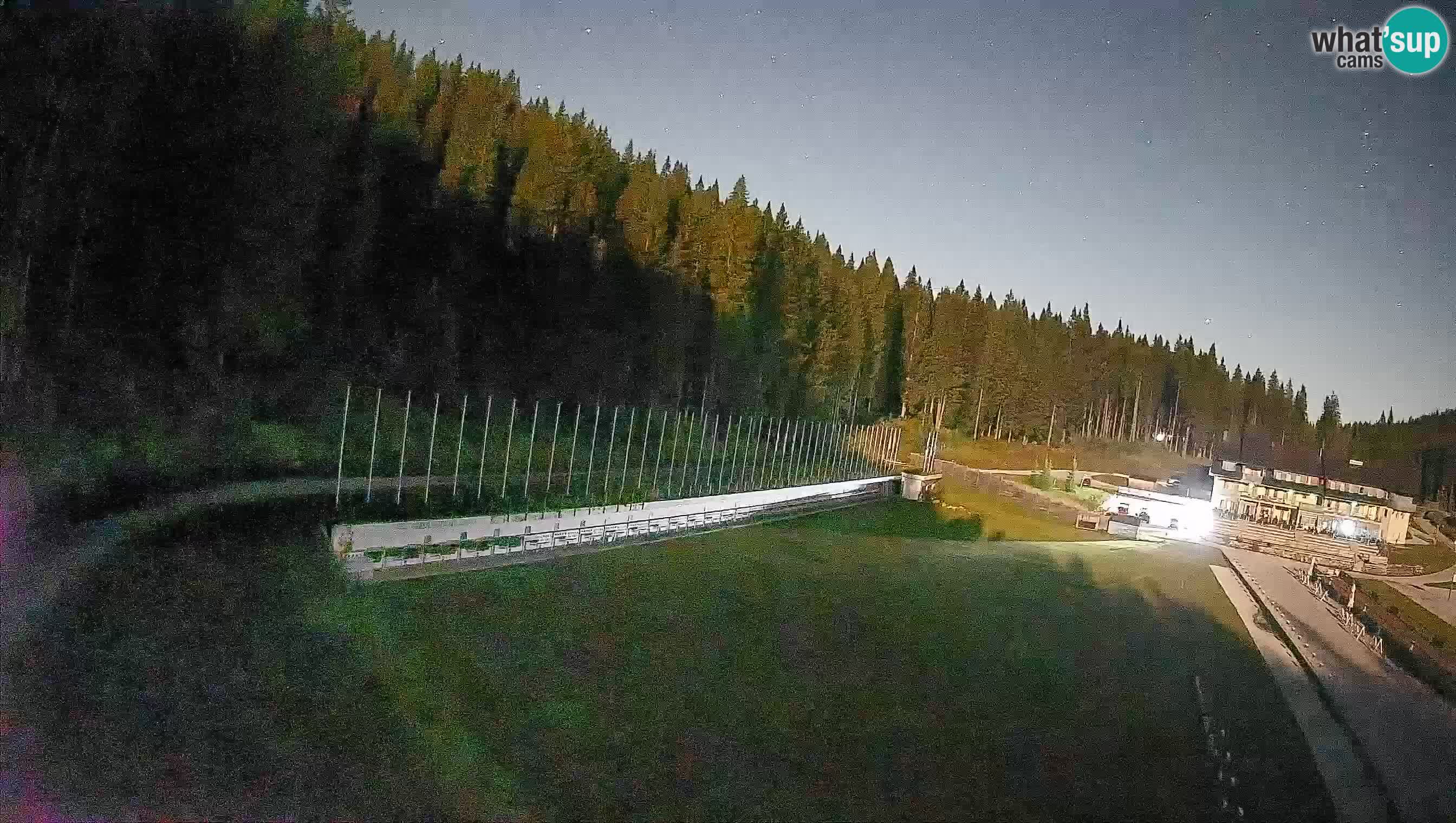 Webcam Pokljuka – Estadio de Biatlón de Rudno Polje