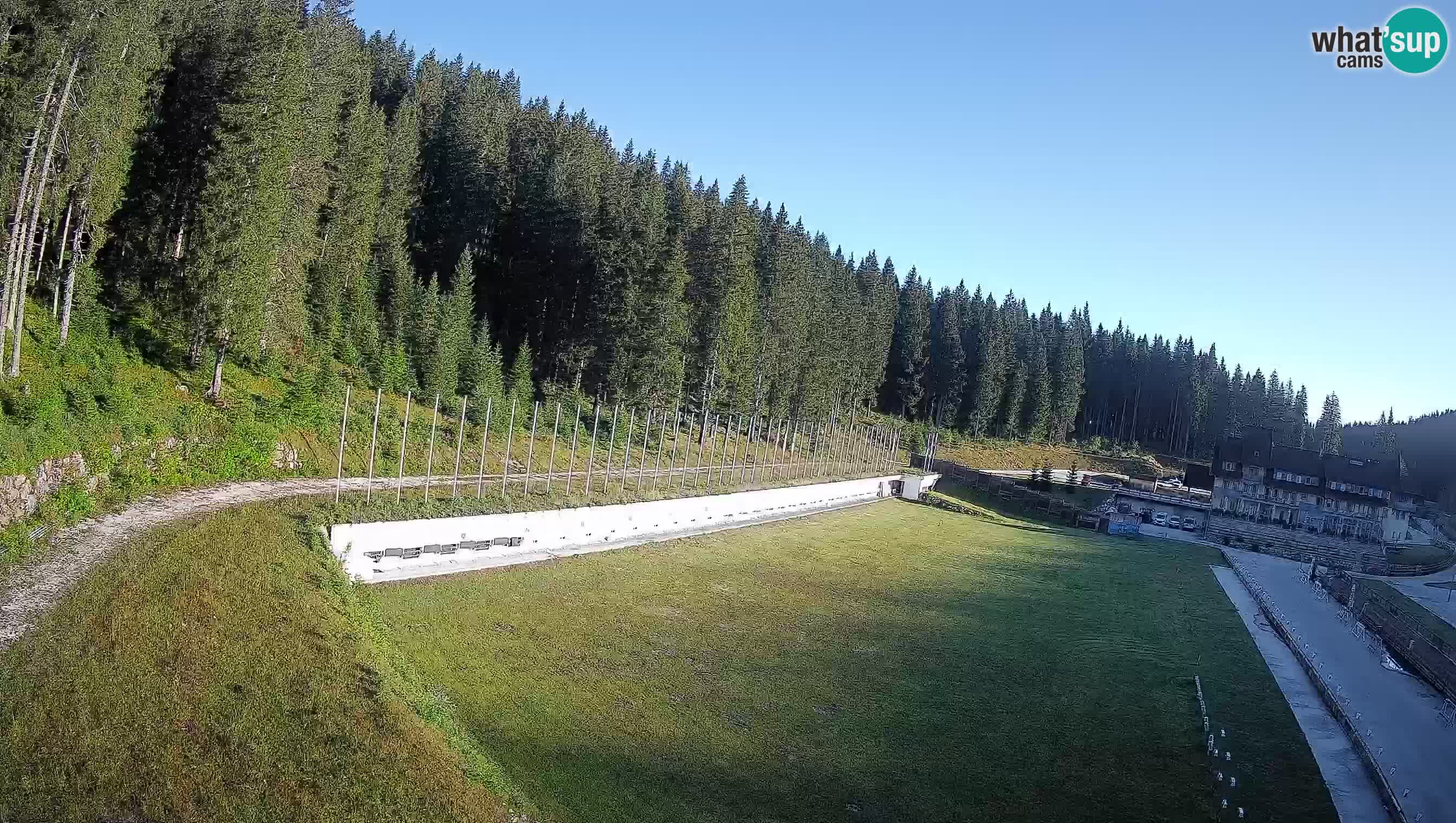 Webcam Pokljuka – Biathlon-Stadion Rudno Polje