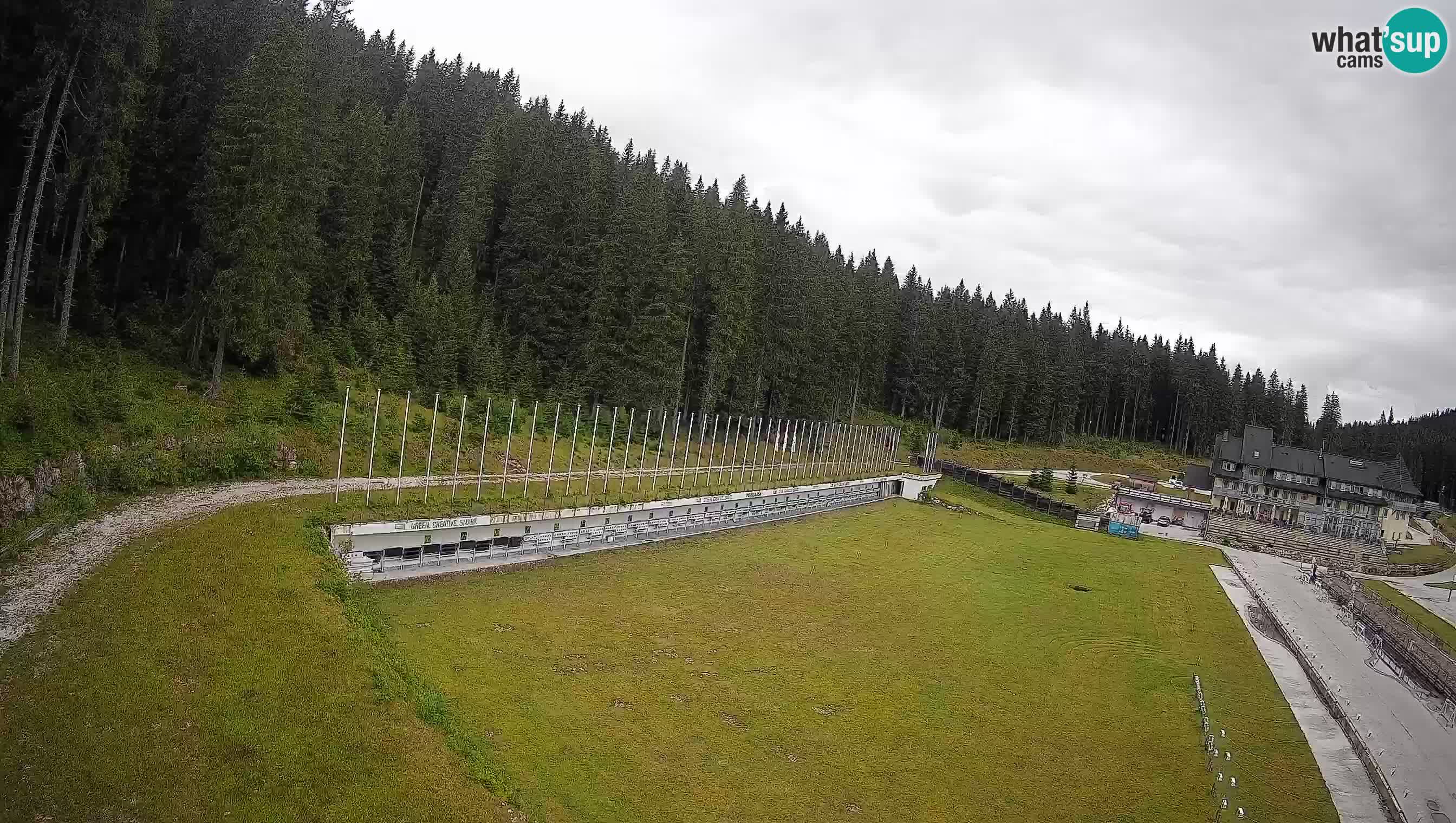Webcam Pokljuka – Biathlon Stadium Live