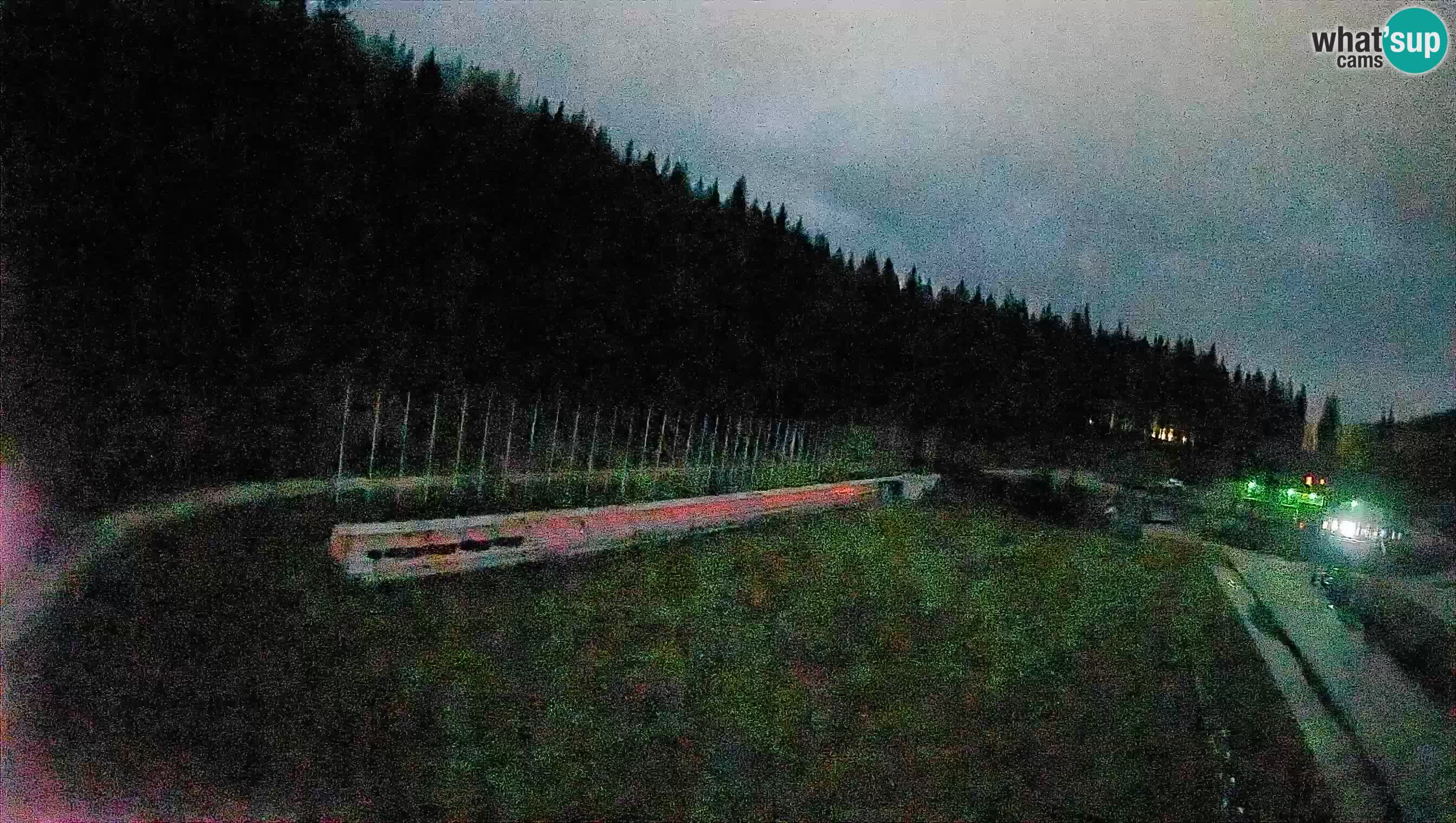 Webcam Pokljuka – Stade de biathlon de Rudno Polje